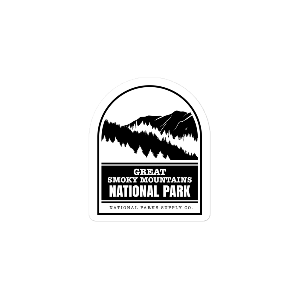 Smoky Mountains Window Sticker