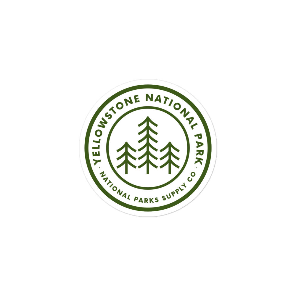 Yellowstone Tree Sticker