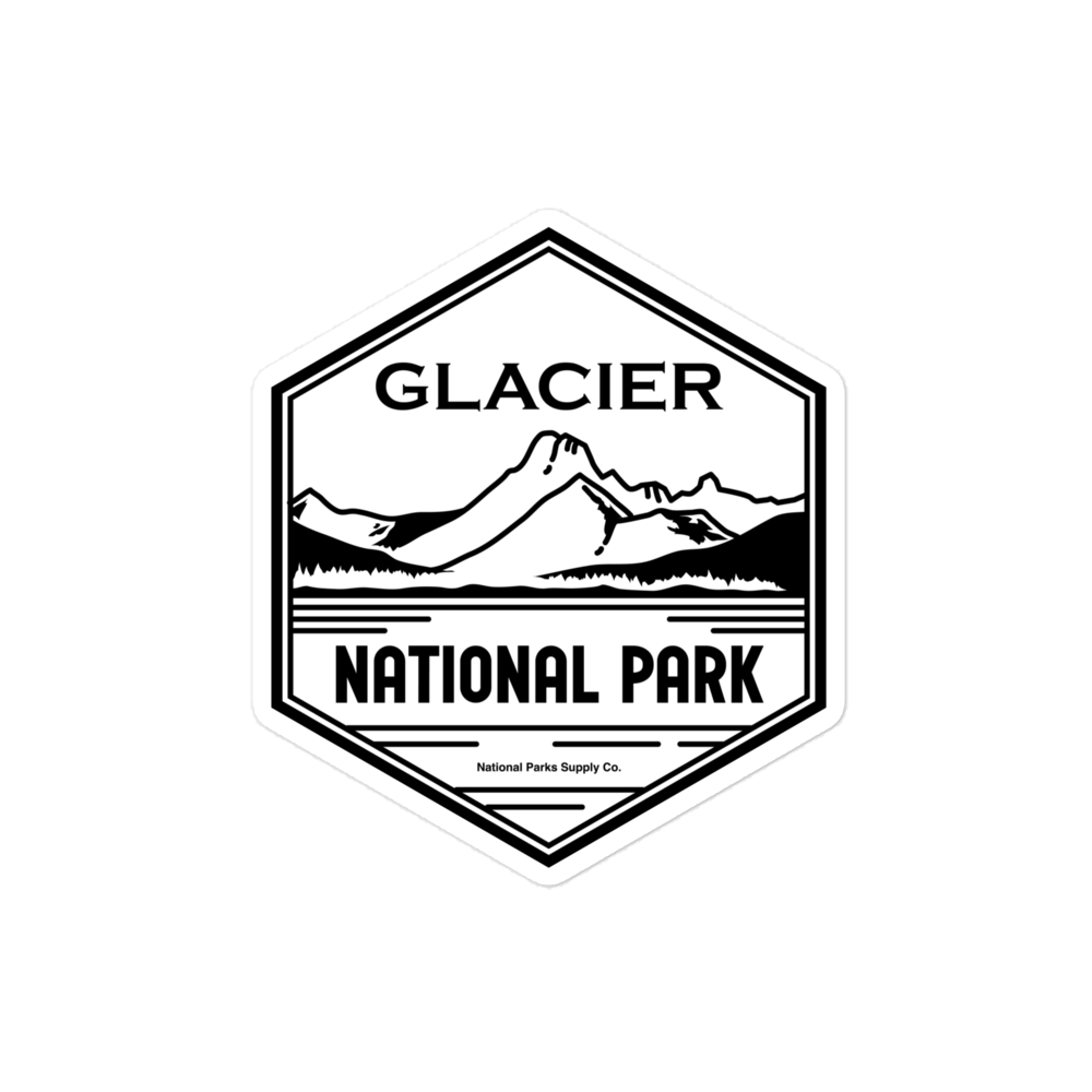 Glacier NP Swiftcurrent Lake Sticker