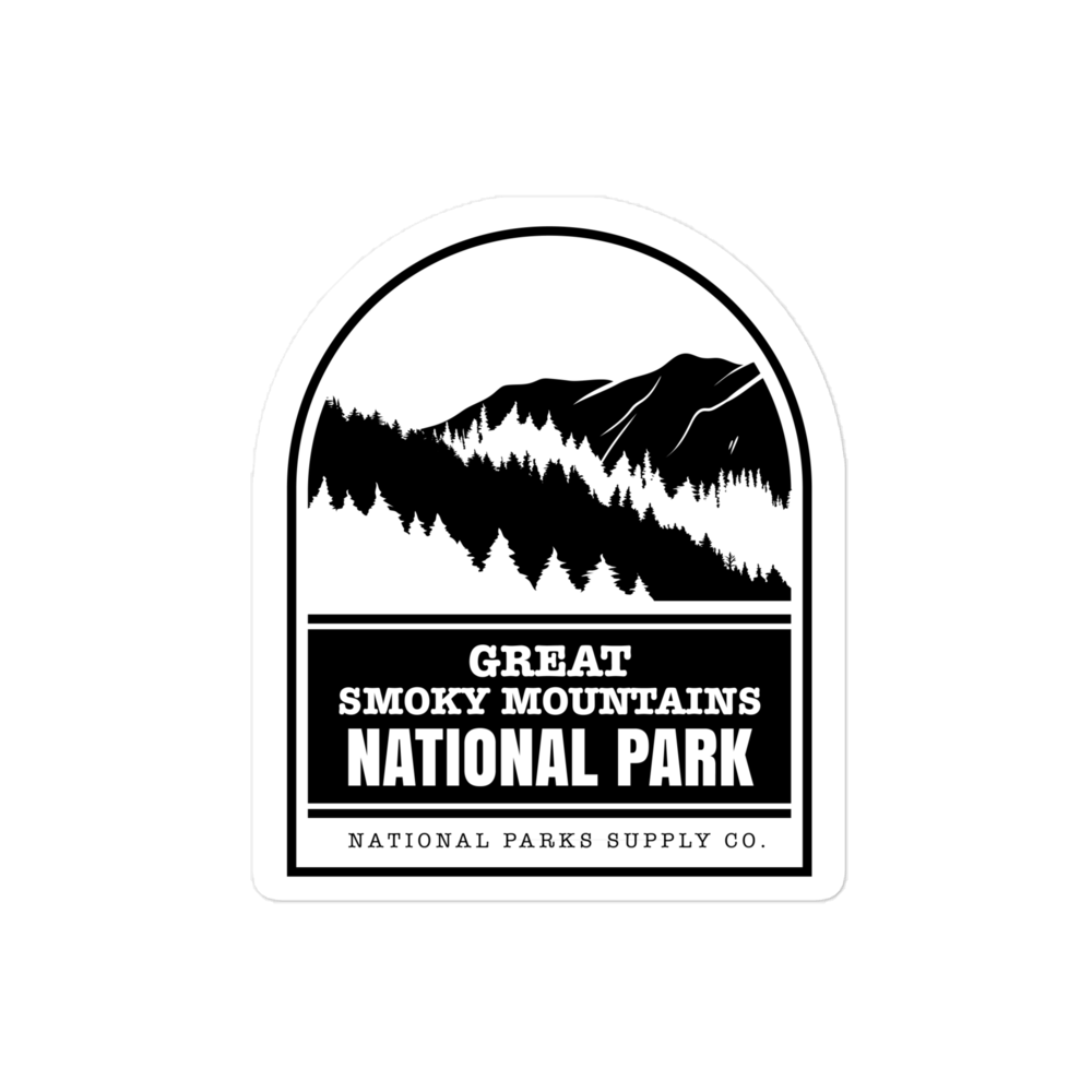 Smoky Mountains Window Sticker