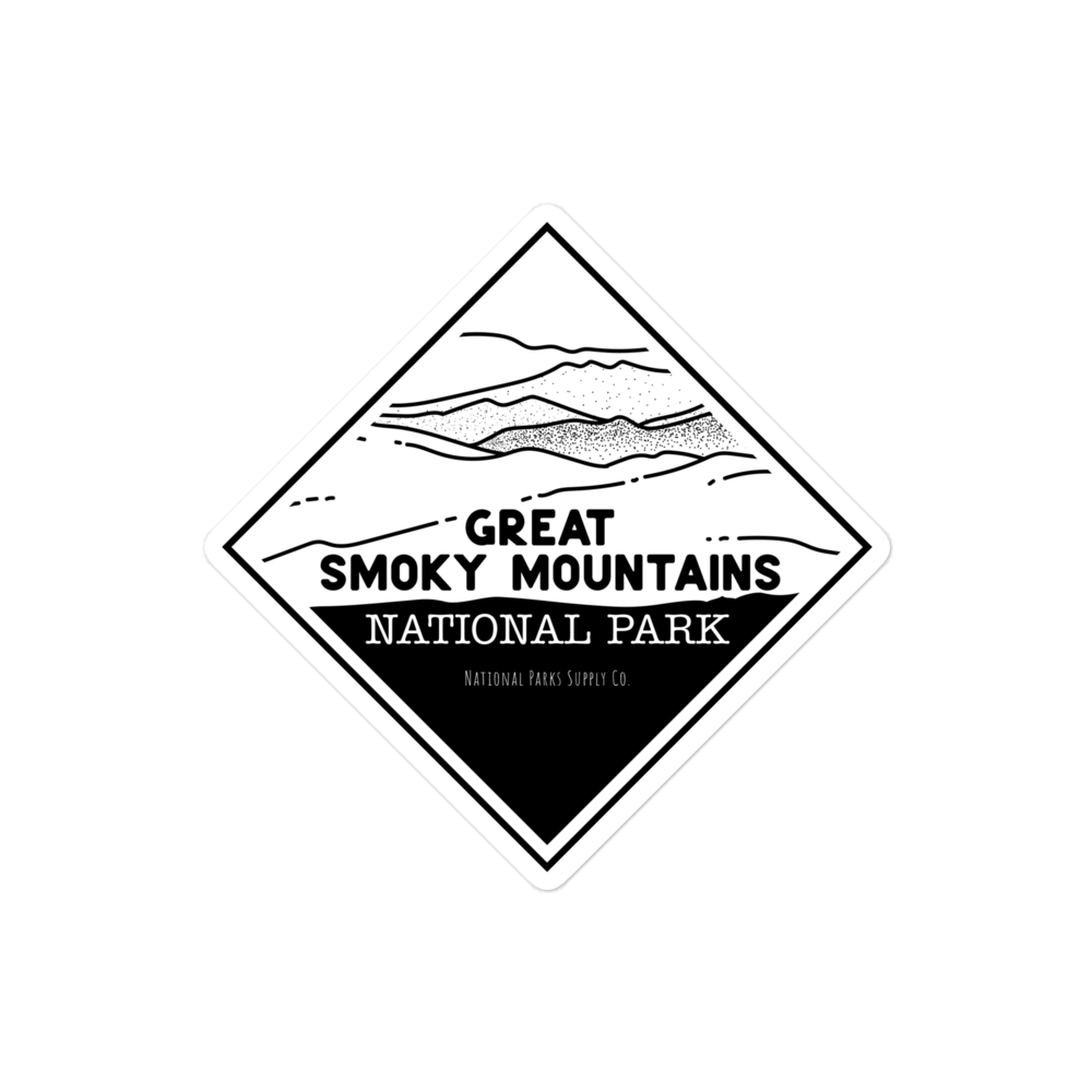 Smoky Mountain Layers Sticker