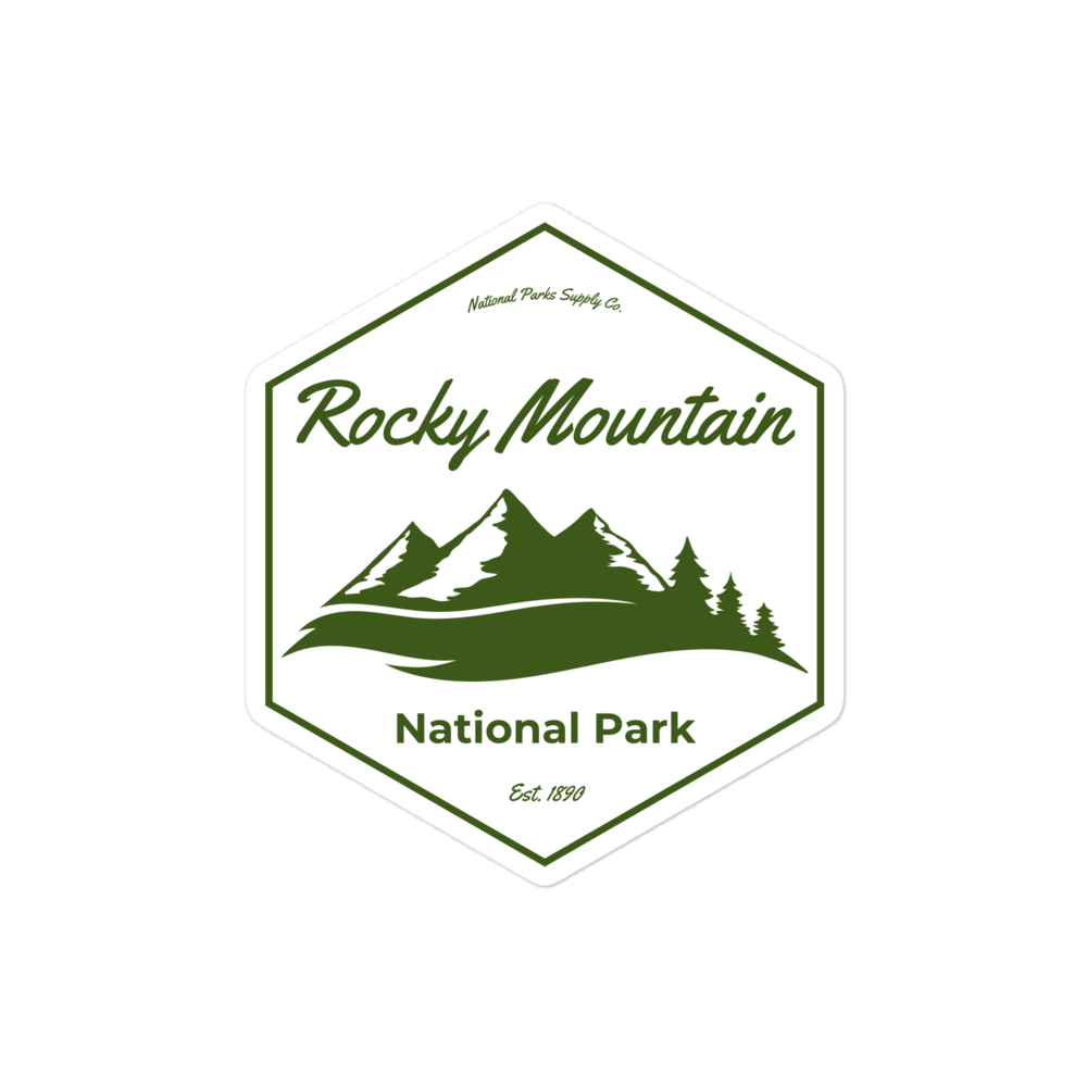 Rocky Mountain Hex Sticker