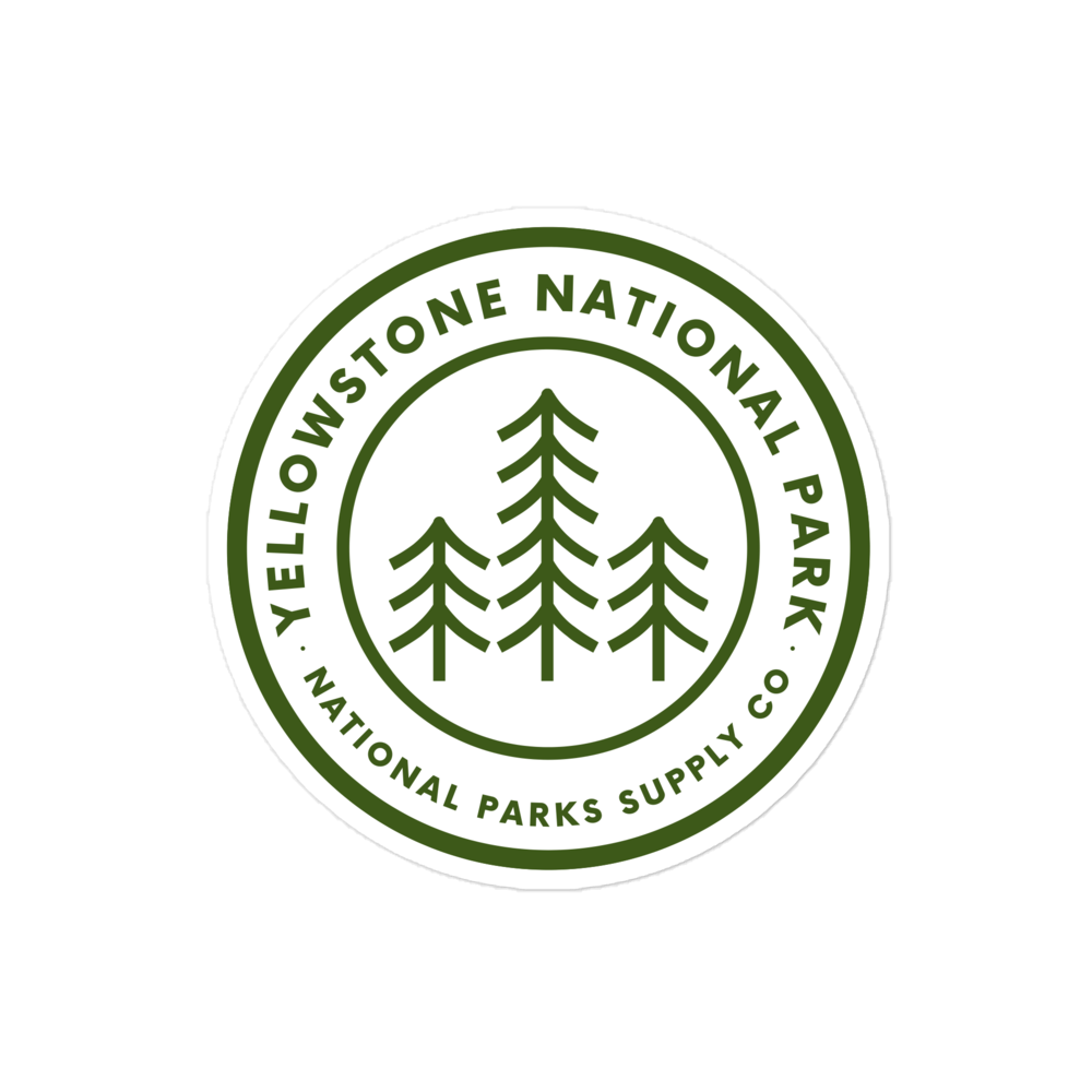 Yellowstone Tree Sticker