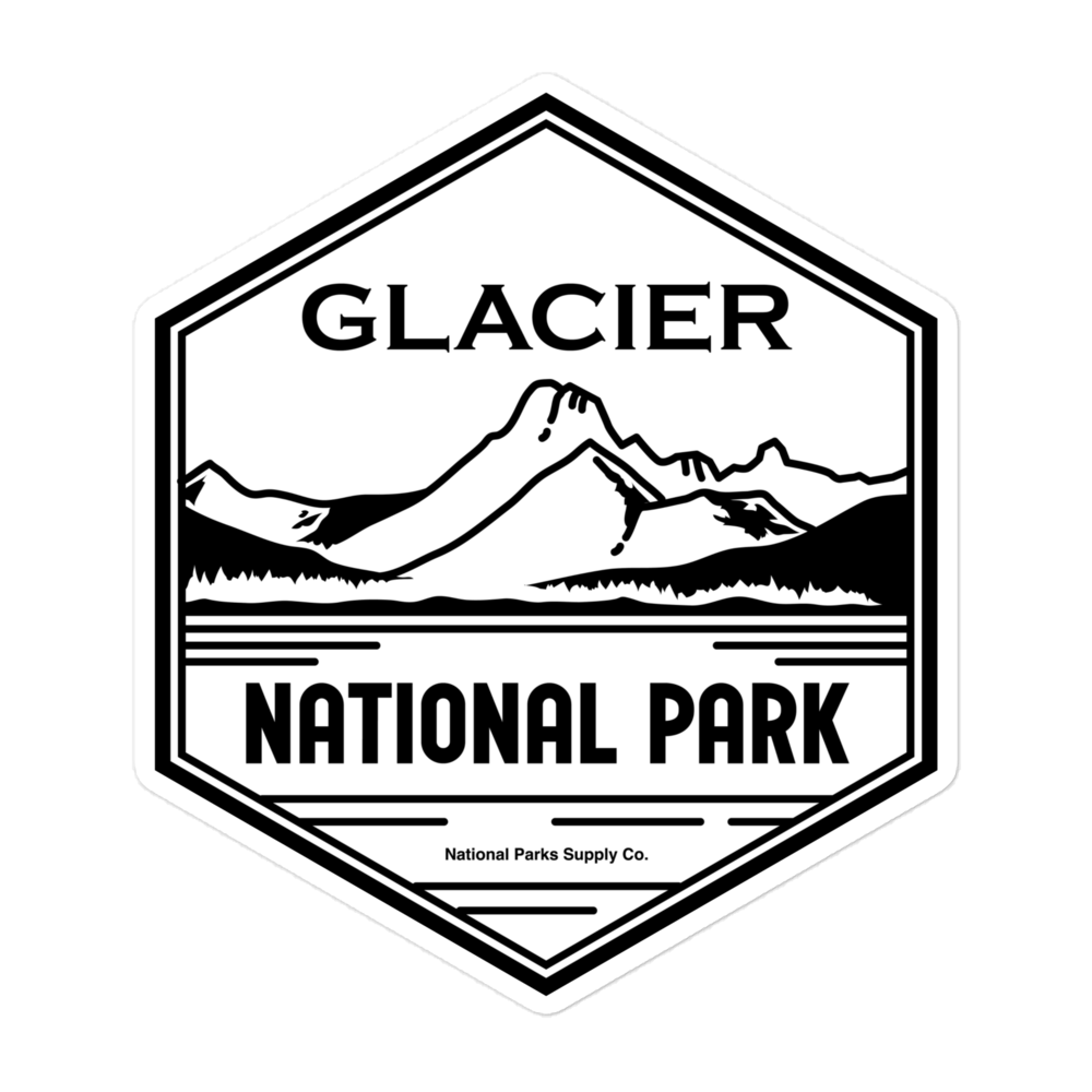 Glacier NP Swiftcurrent Lake Sticker