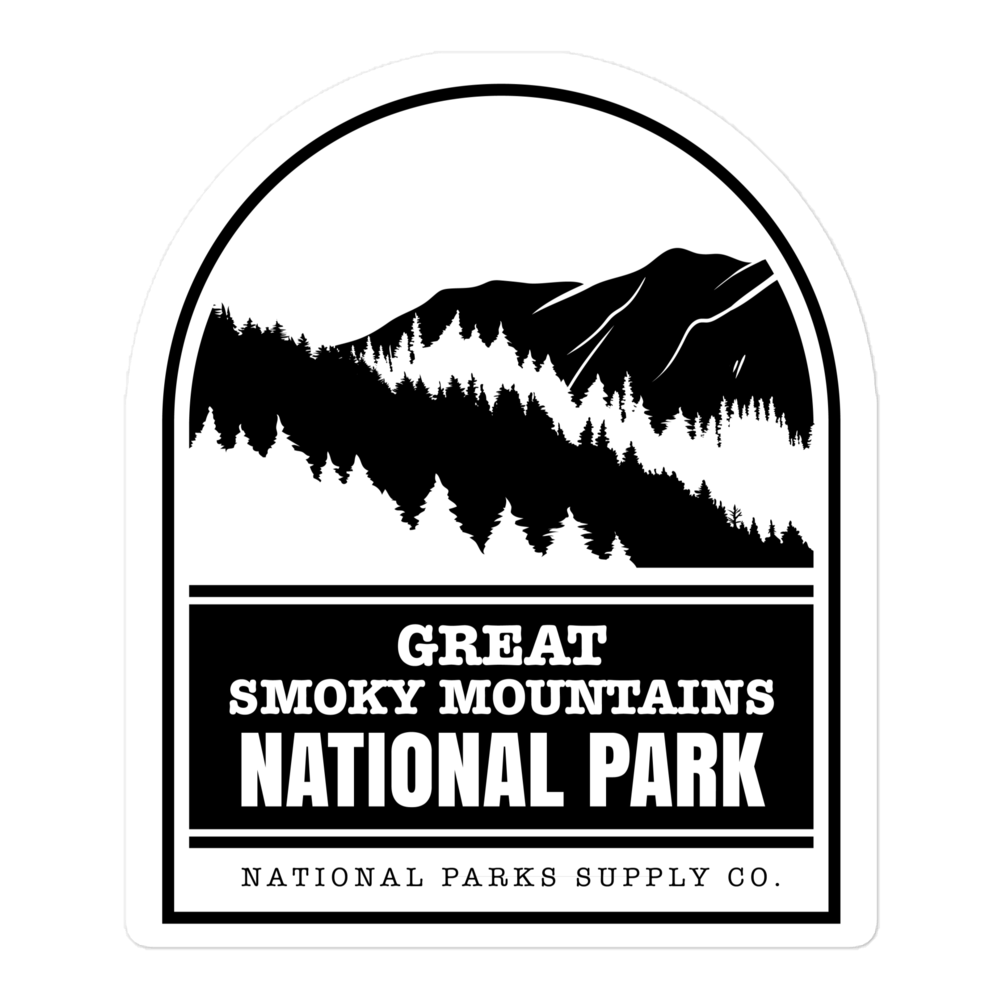 Smoky Mountains Window Sticker