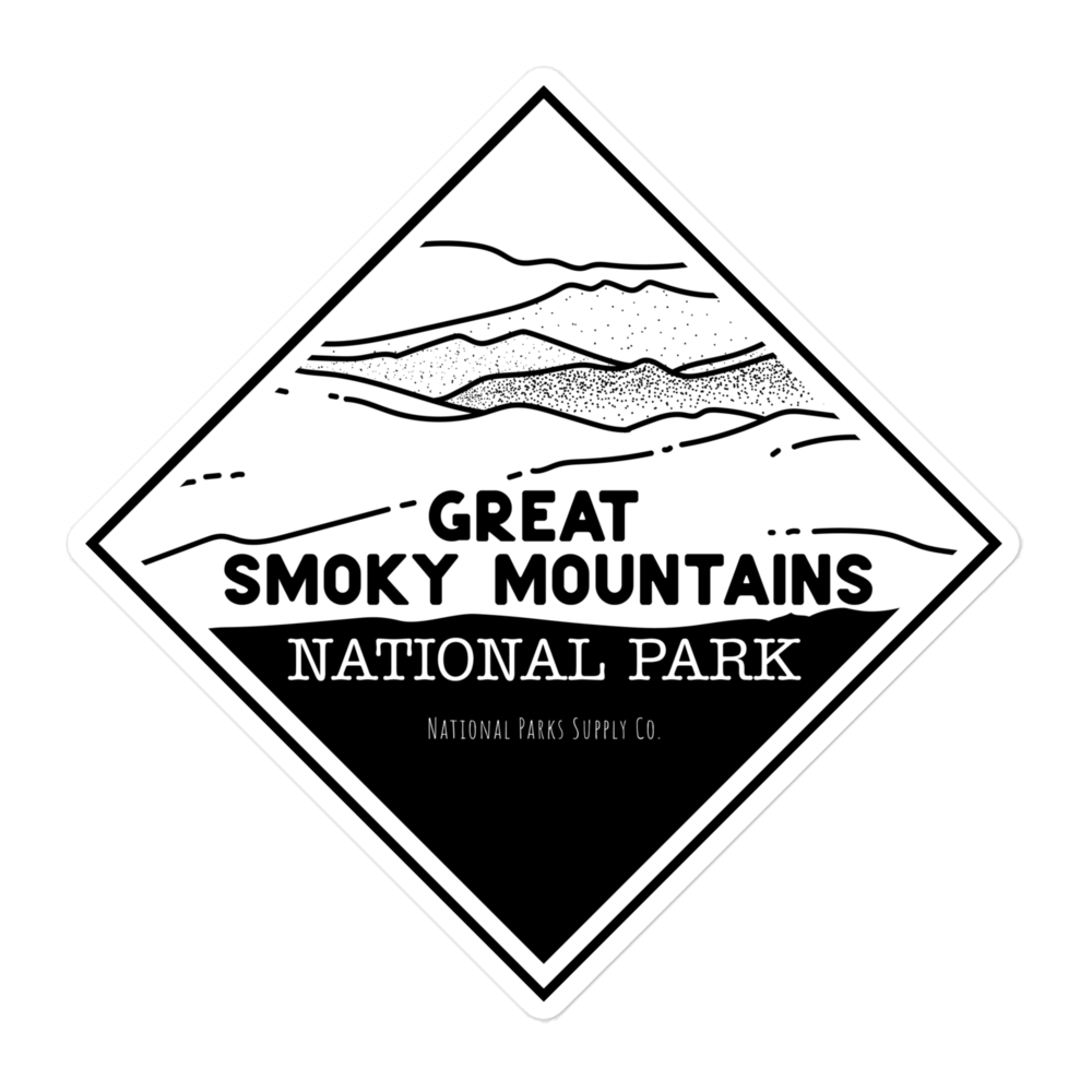 Smoky Mountain Layers Sticker