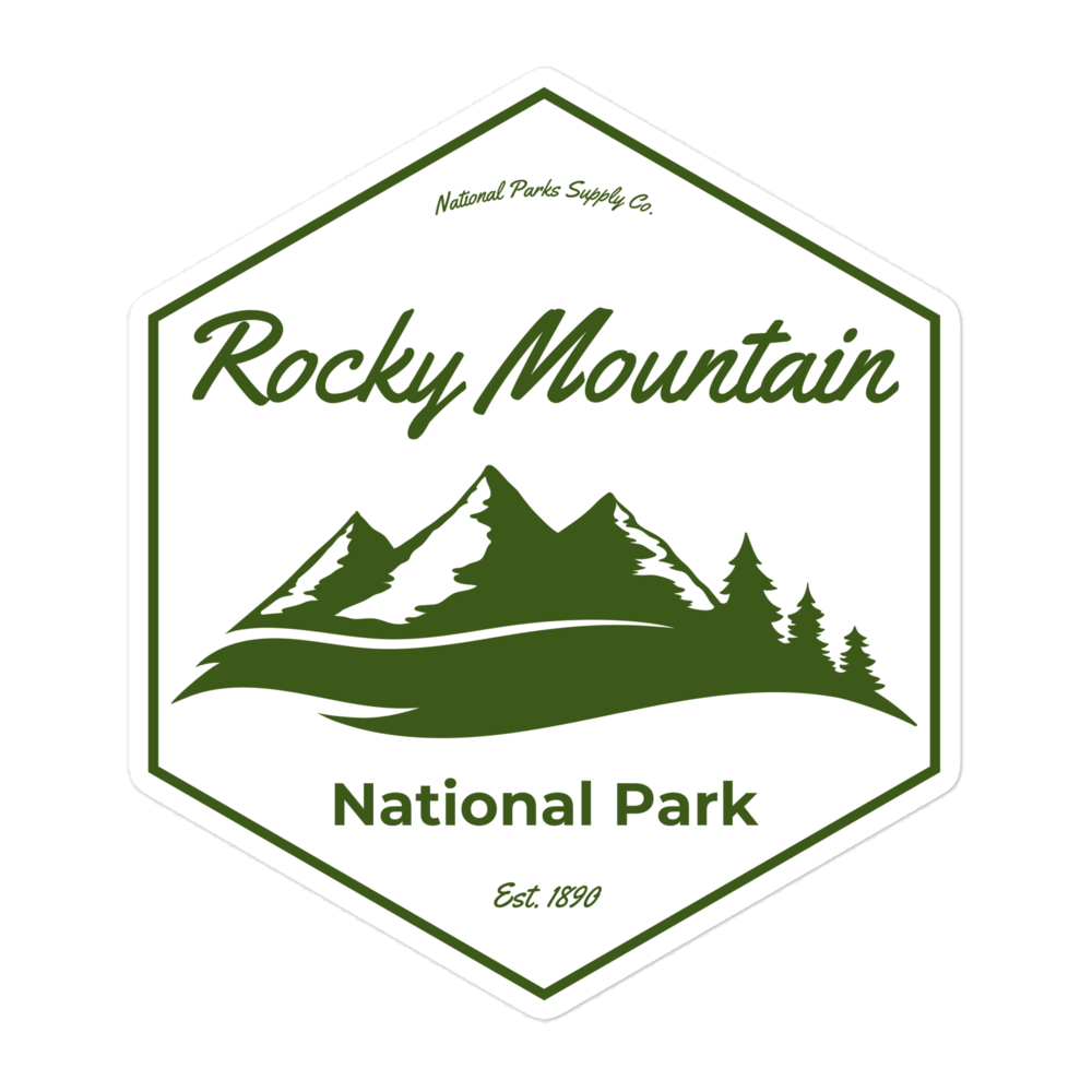 Rocky Mountain Hex Sticker