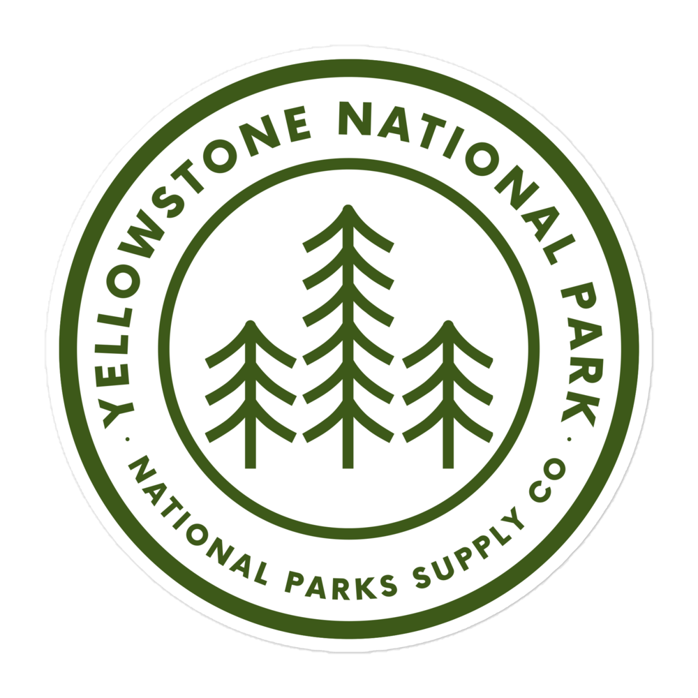 Yellowstone Tree Sticker