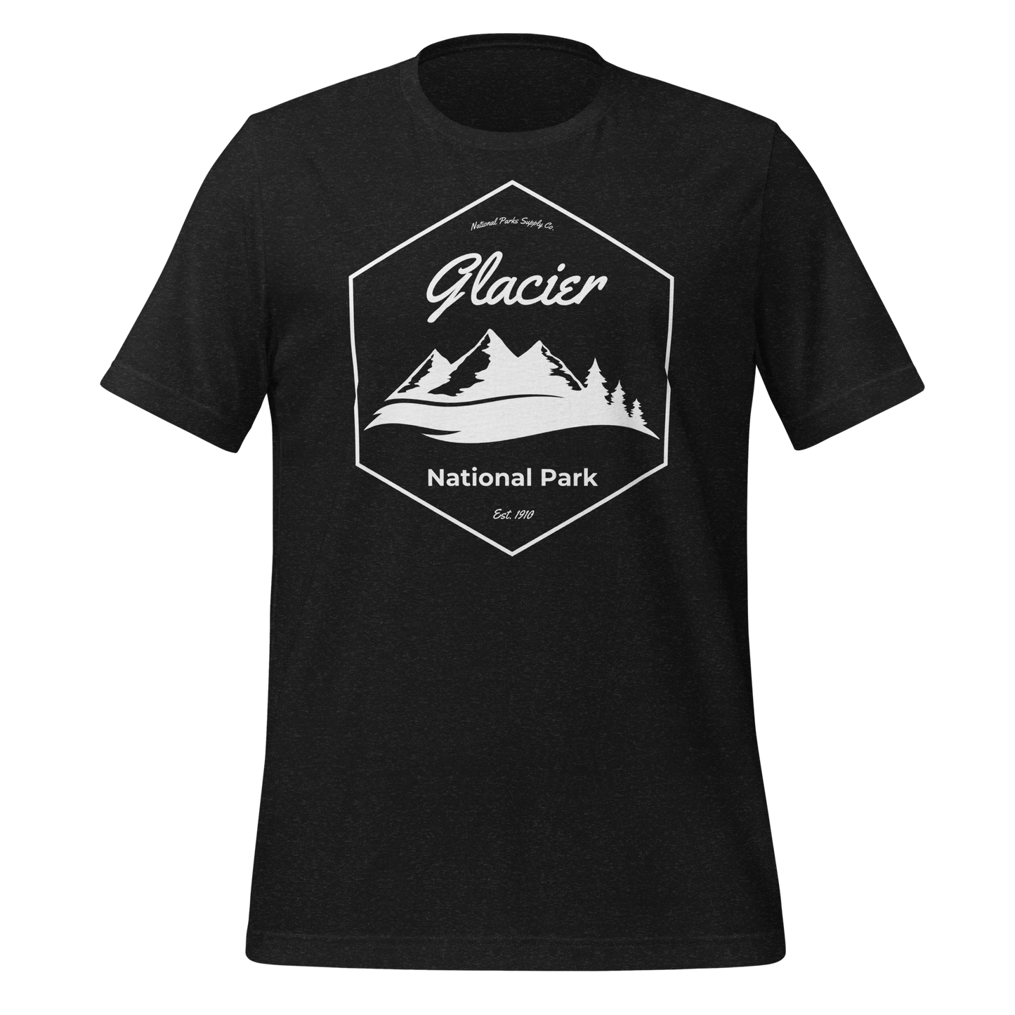 Glacier Mountain Hex T Shirt