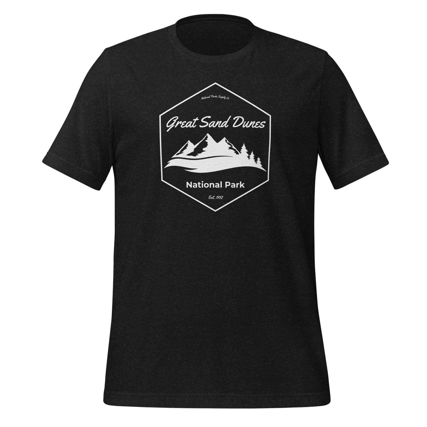 Great Sand Dunes Mountain Hex T Shirt