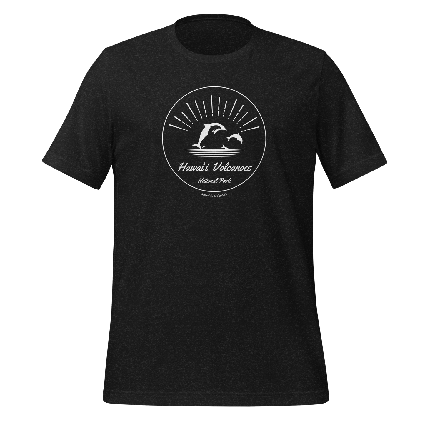 Hawaii Volcanoes Dolphin T Shirt