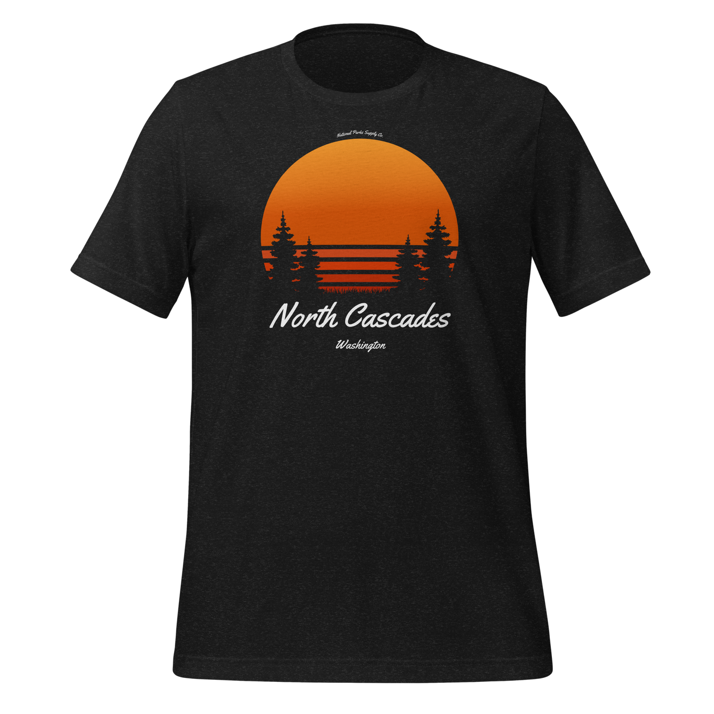 North Cascades Amber Sunset T Shirt