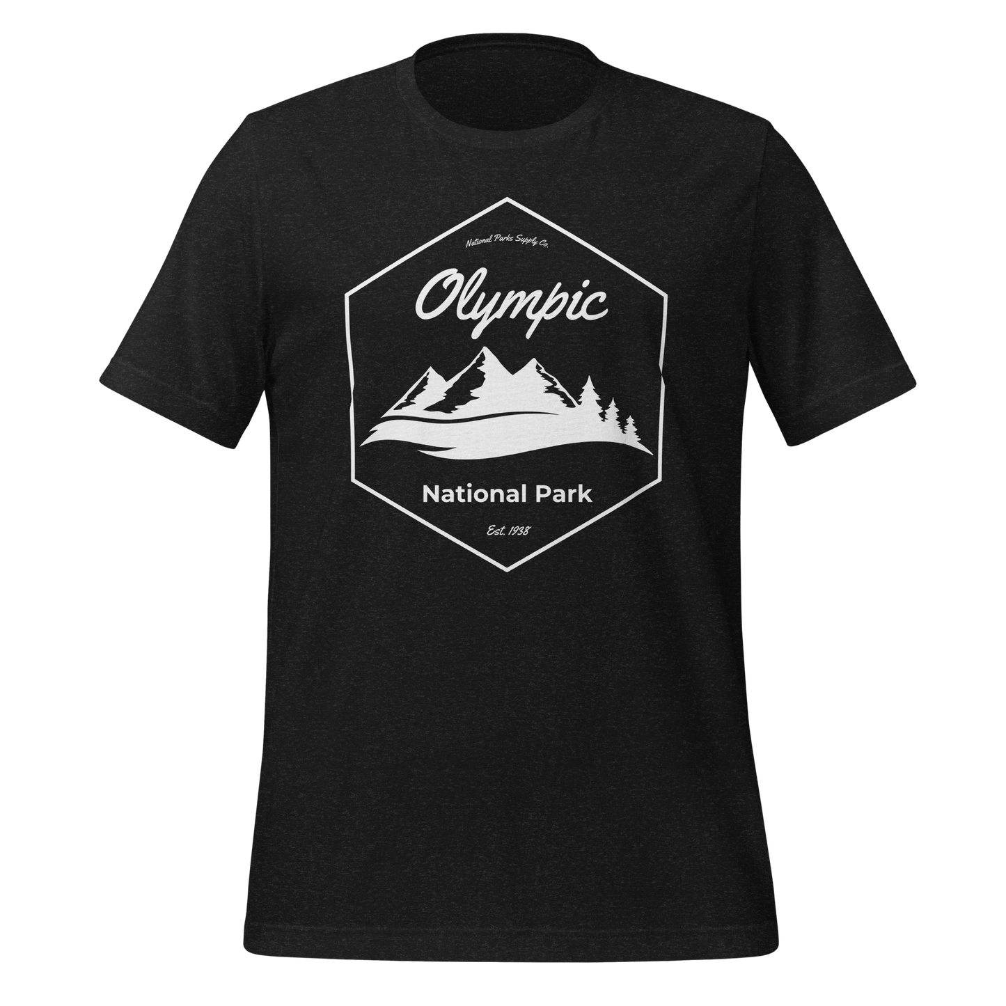 Olympic National Park Mountain Hex T Shirt