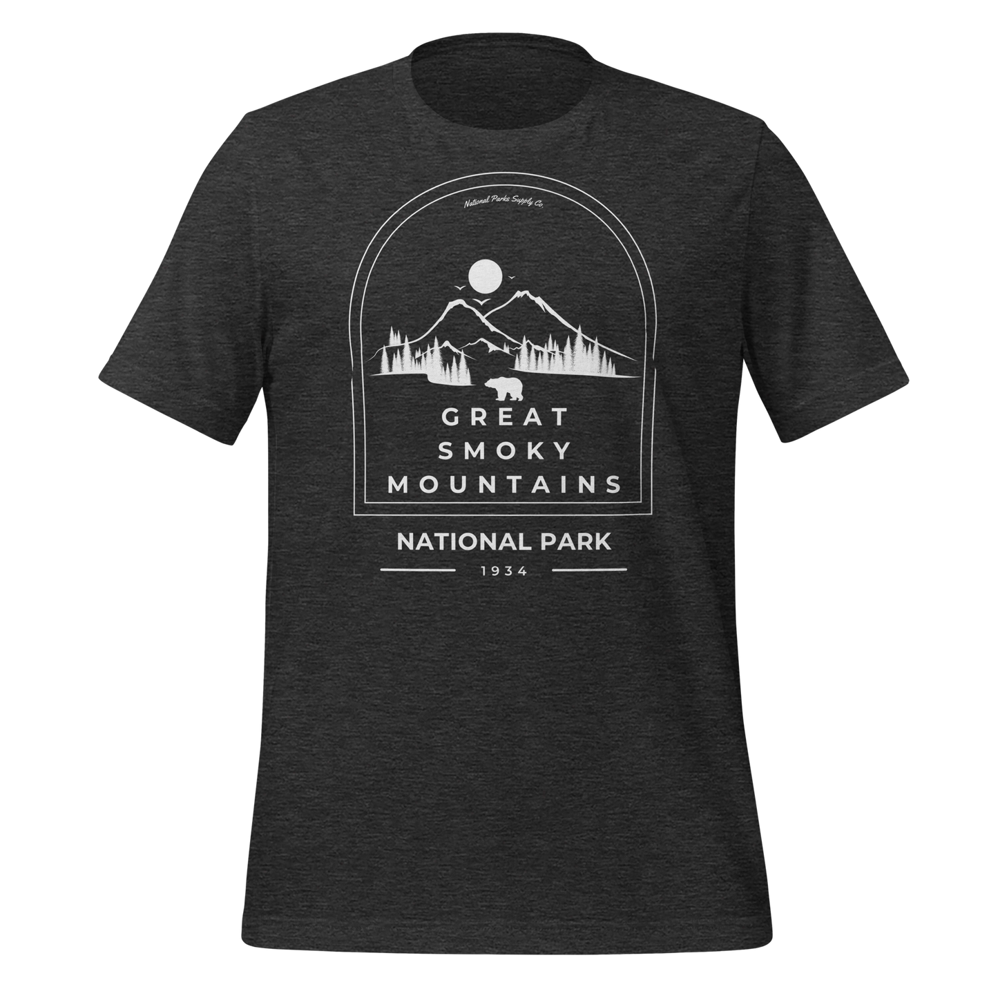 Smoky Mountains Roaming Bear T Shirt