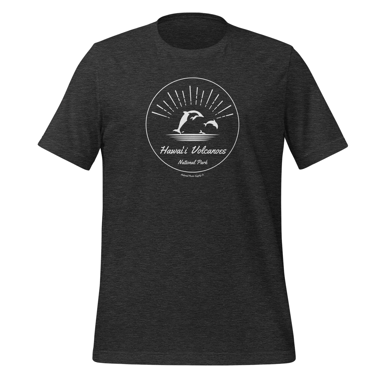 Hawaii Volcanoes Dolphin T Shirt