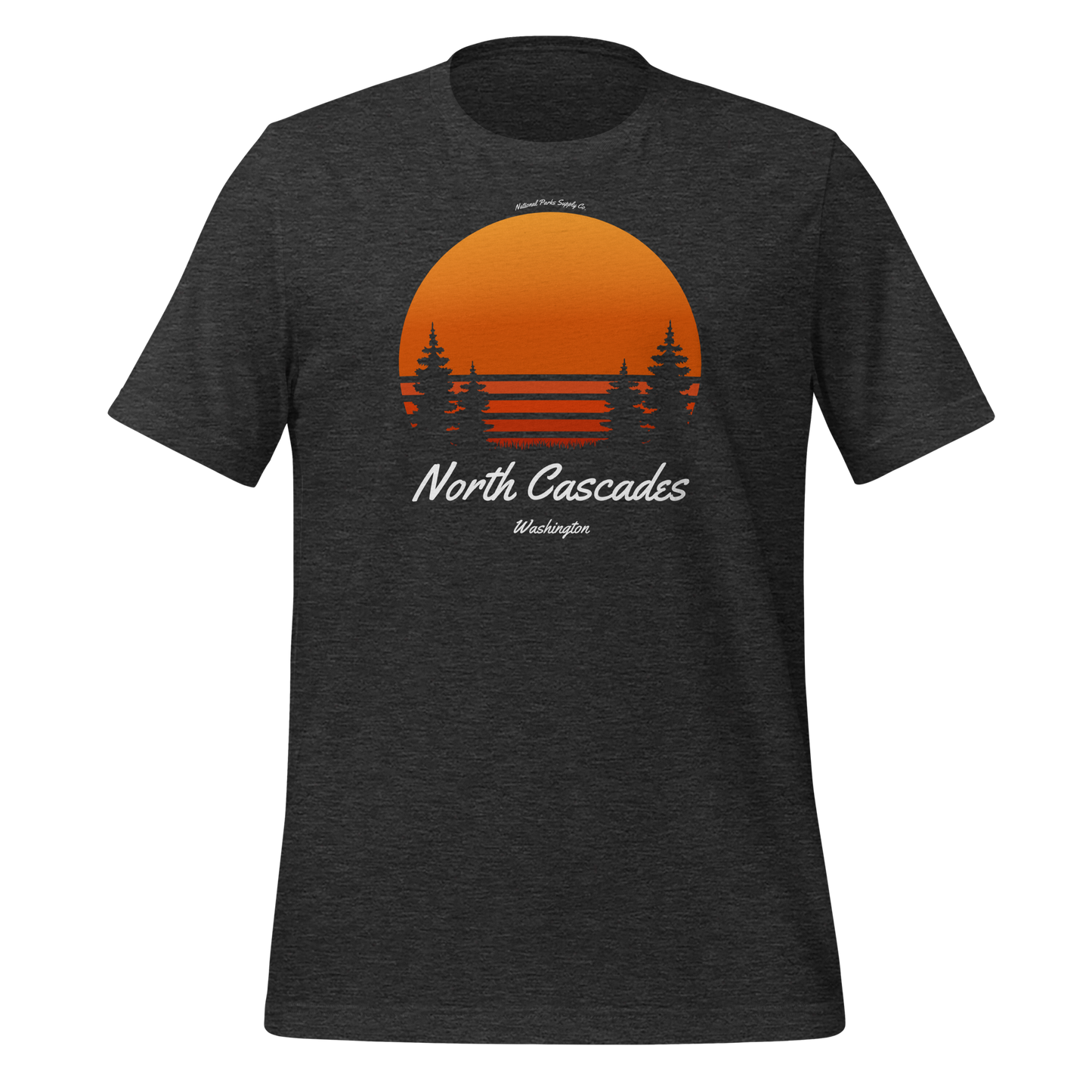 North Cascades Amber Sunset T Shirt