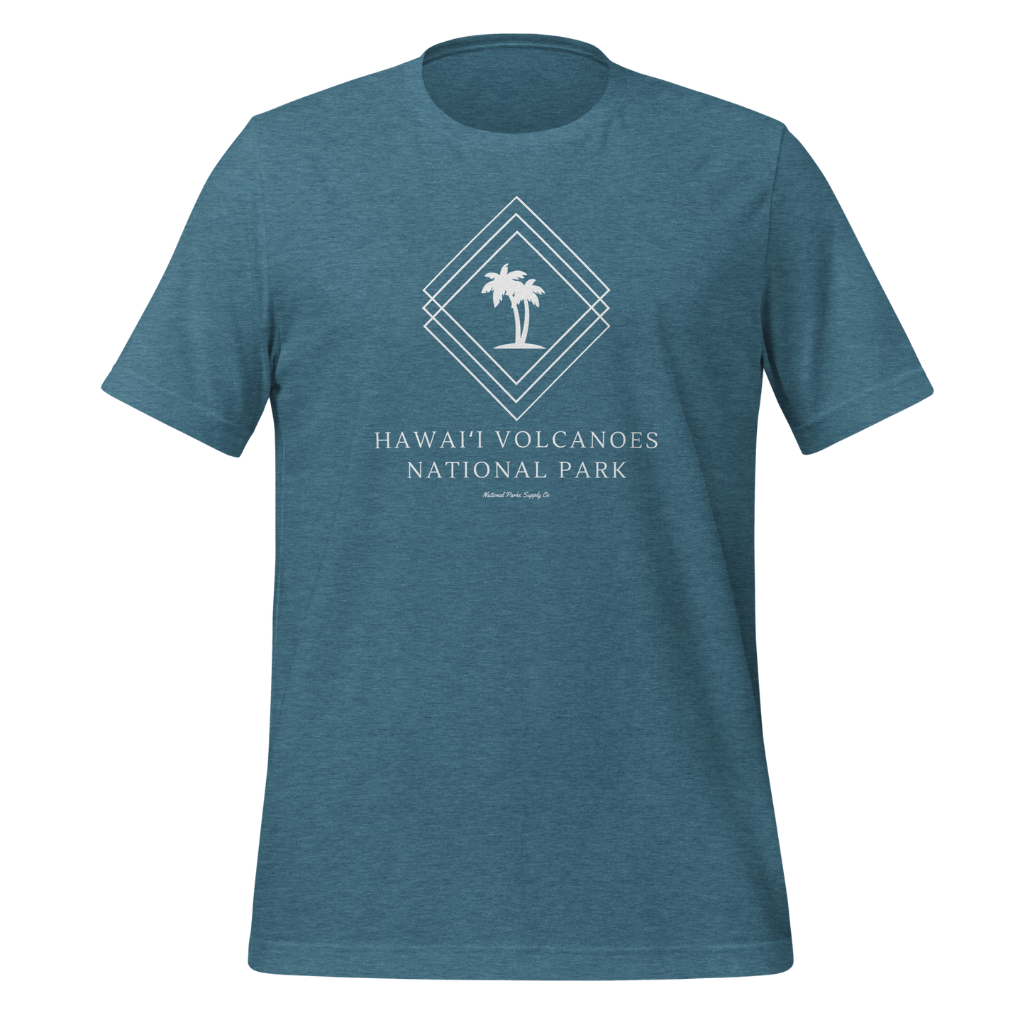 Hawaii Volcanoes Palm Trees T Shirt
