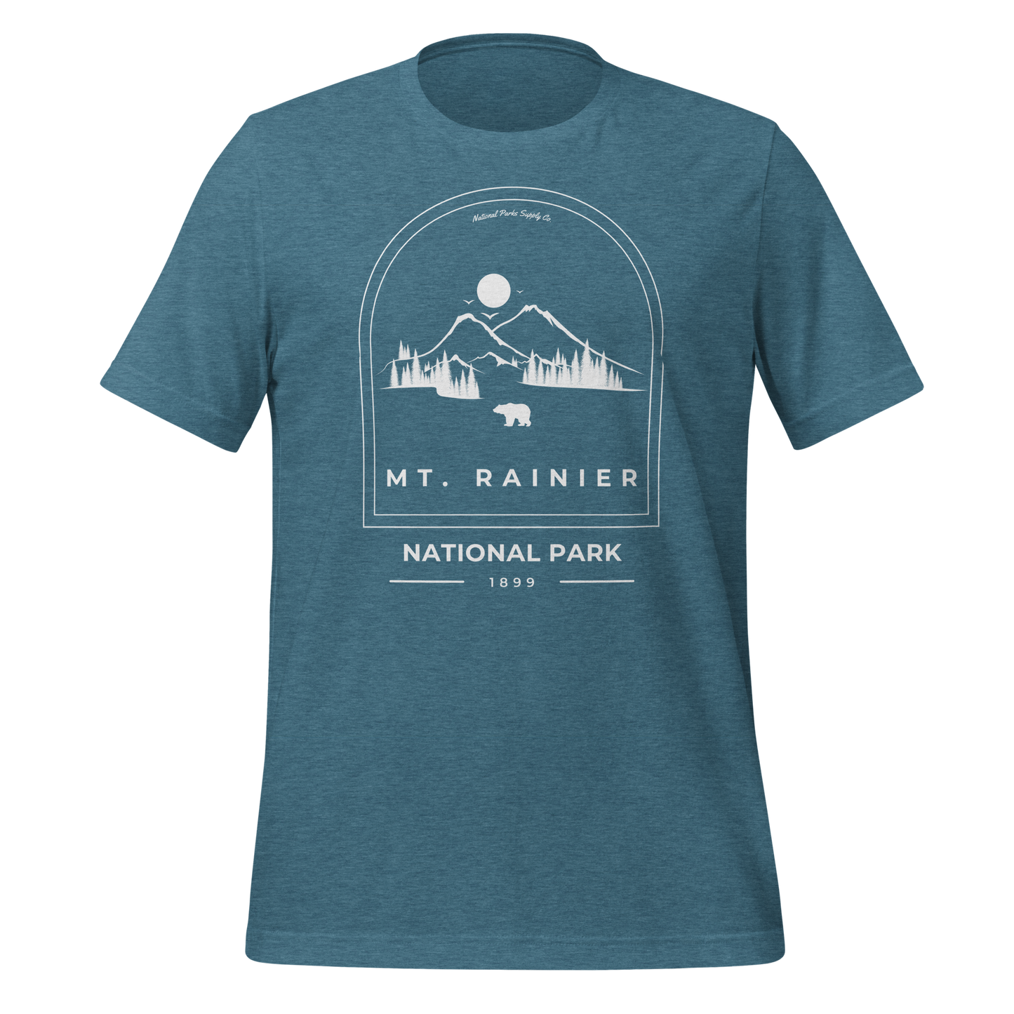 Mount Rainier Roaming Bear T Shirt