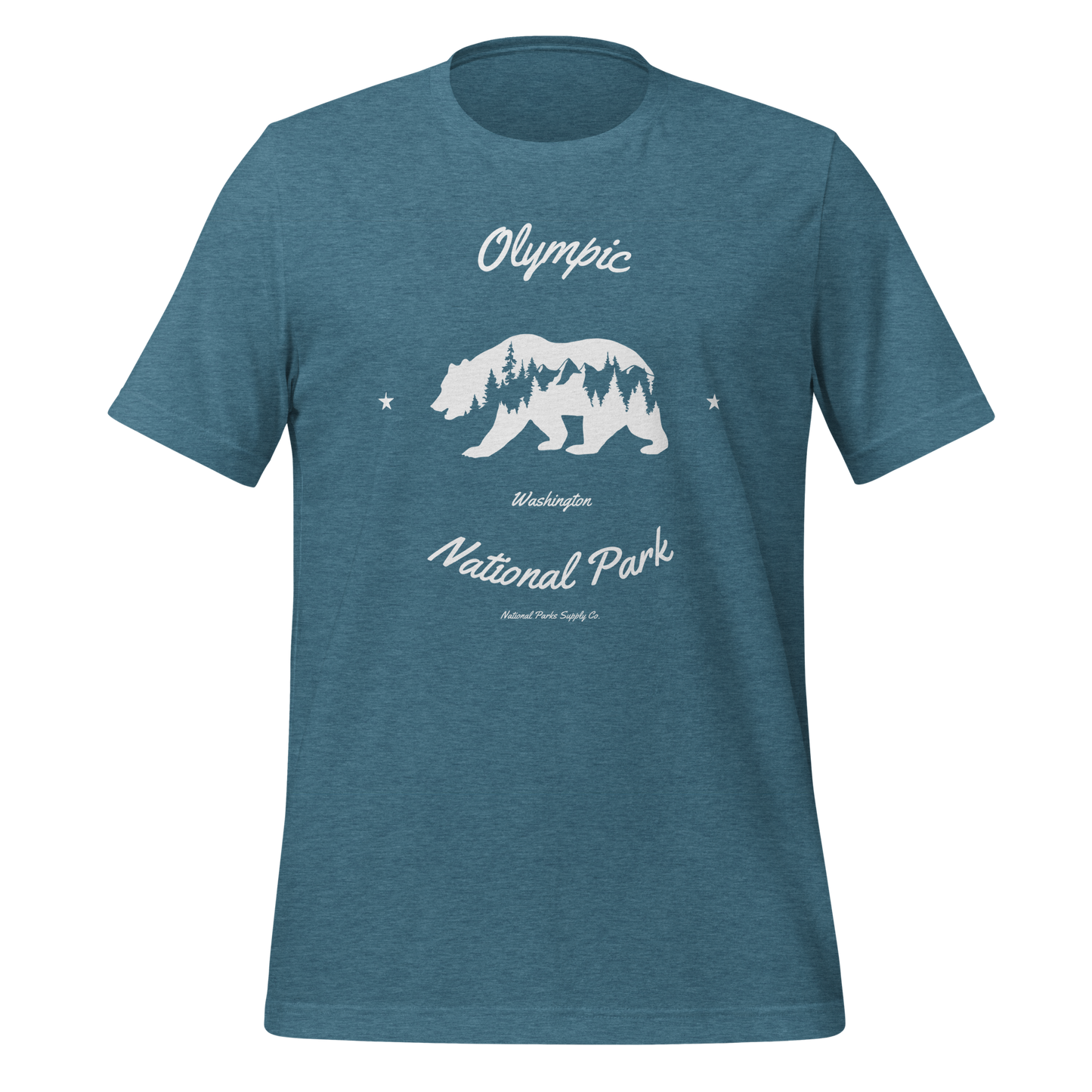 Olympic National Park Bear Forest T Shirt