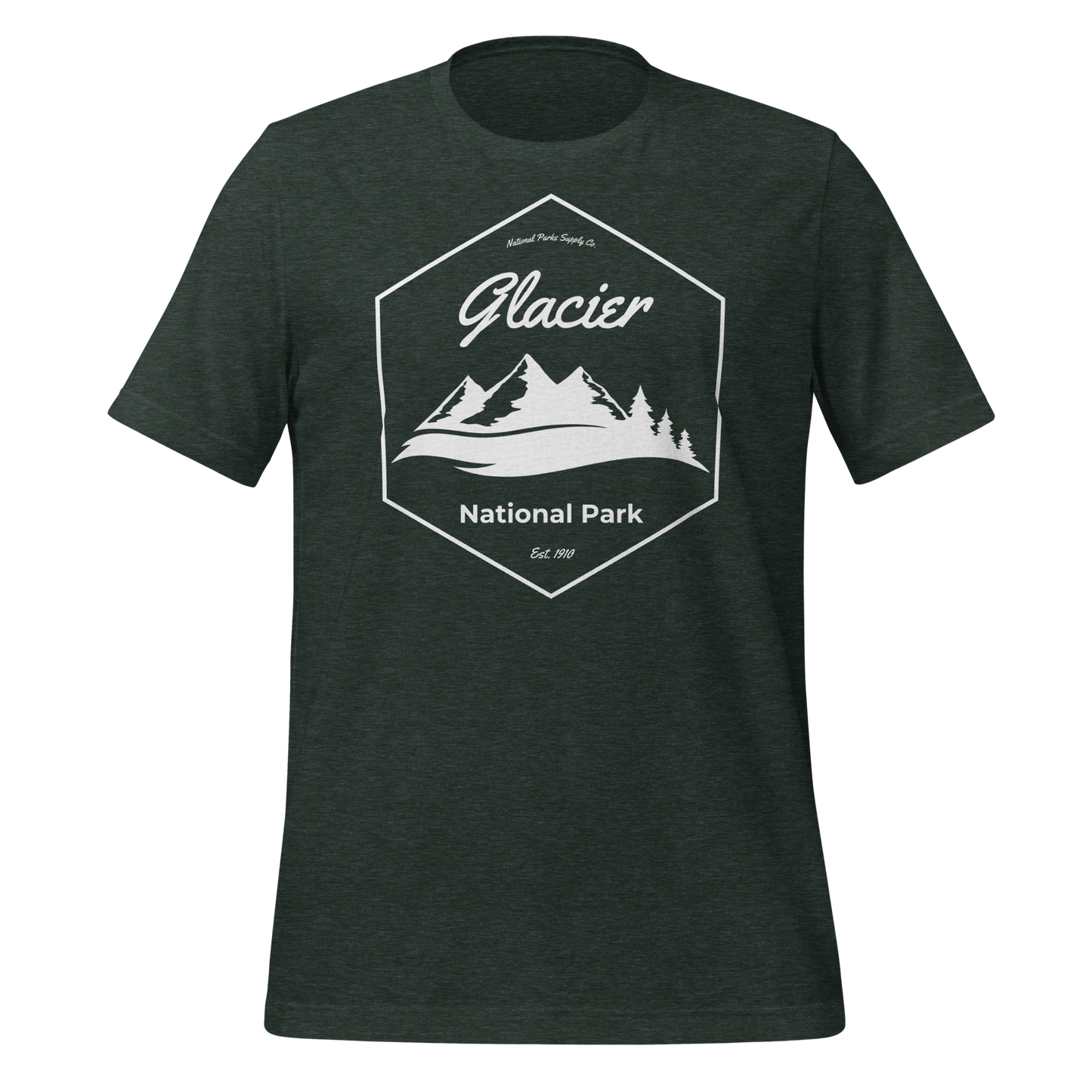 Glacier Mountain Hex T Shirt
