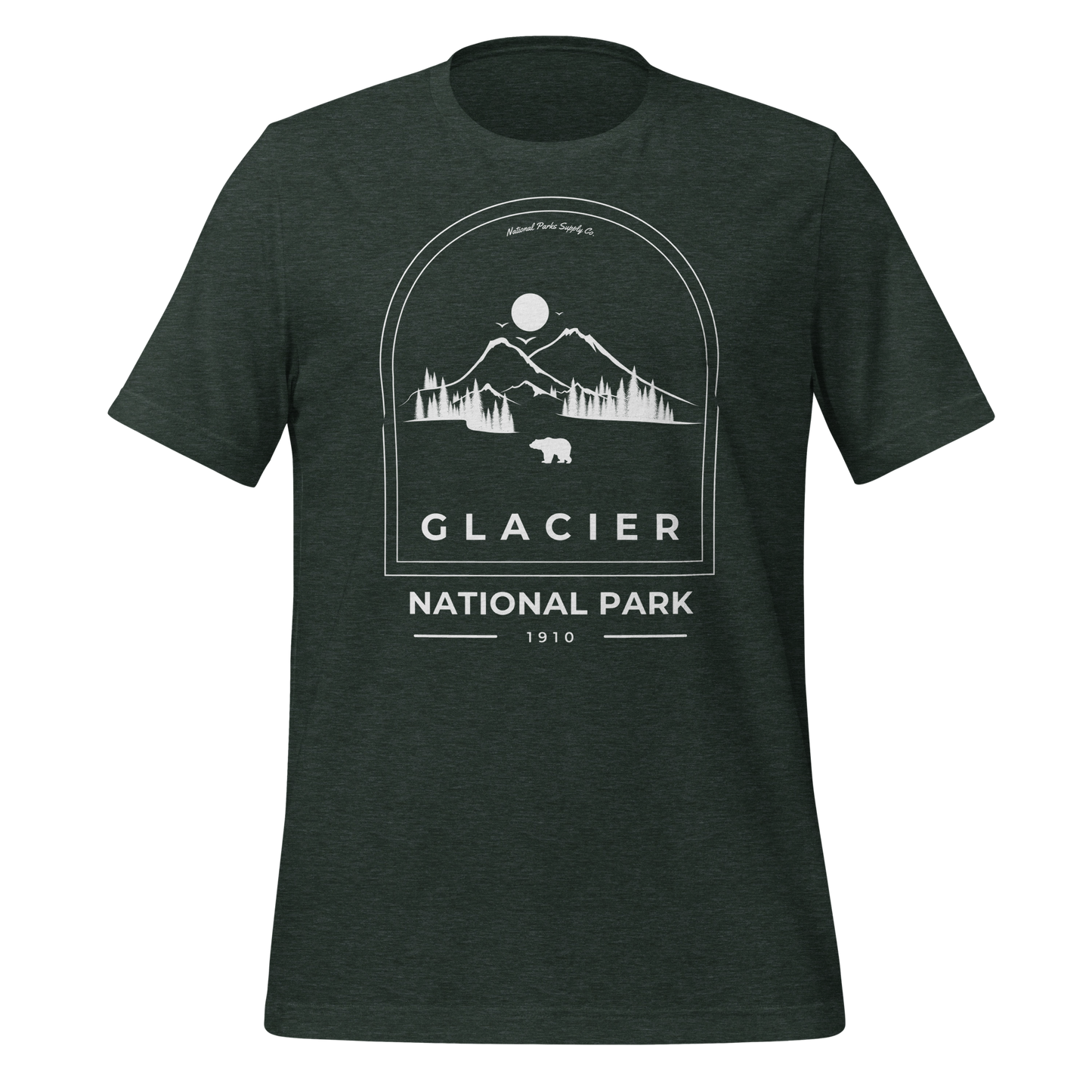 Glacier Roaming Bear T Shirt