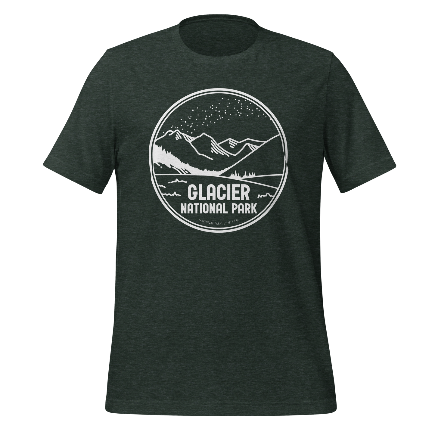 Glacier Night Sky T Shirt