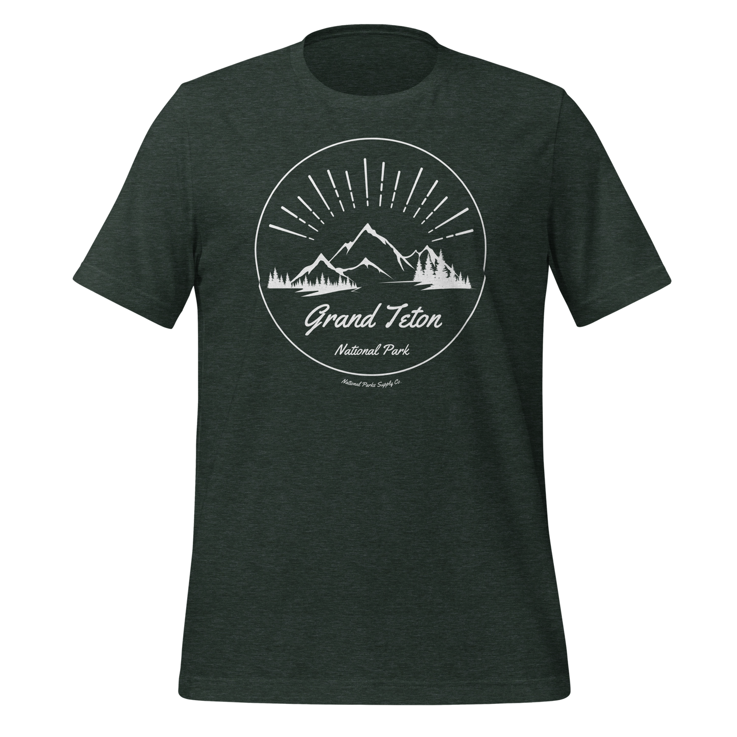Grand Teton Mountain Sunrise T Shirt