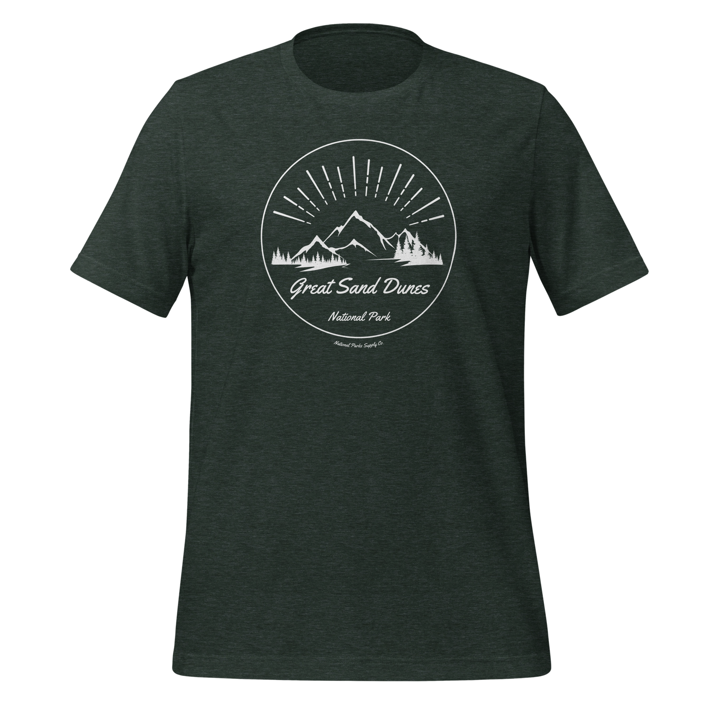 Great Sand Dunes Mountain Sunrise T Shirt