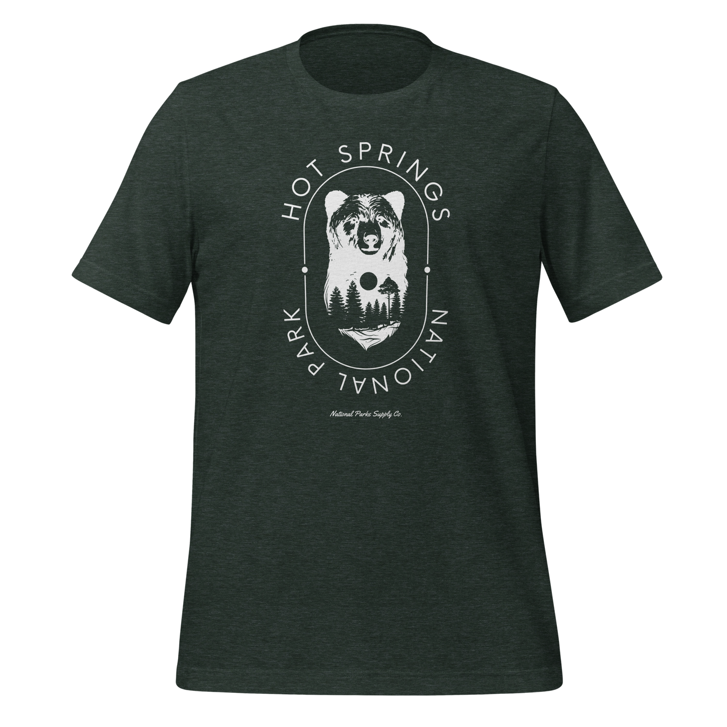 Hot Springs National Park Bear T Shirt