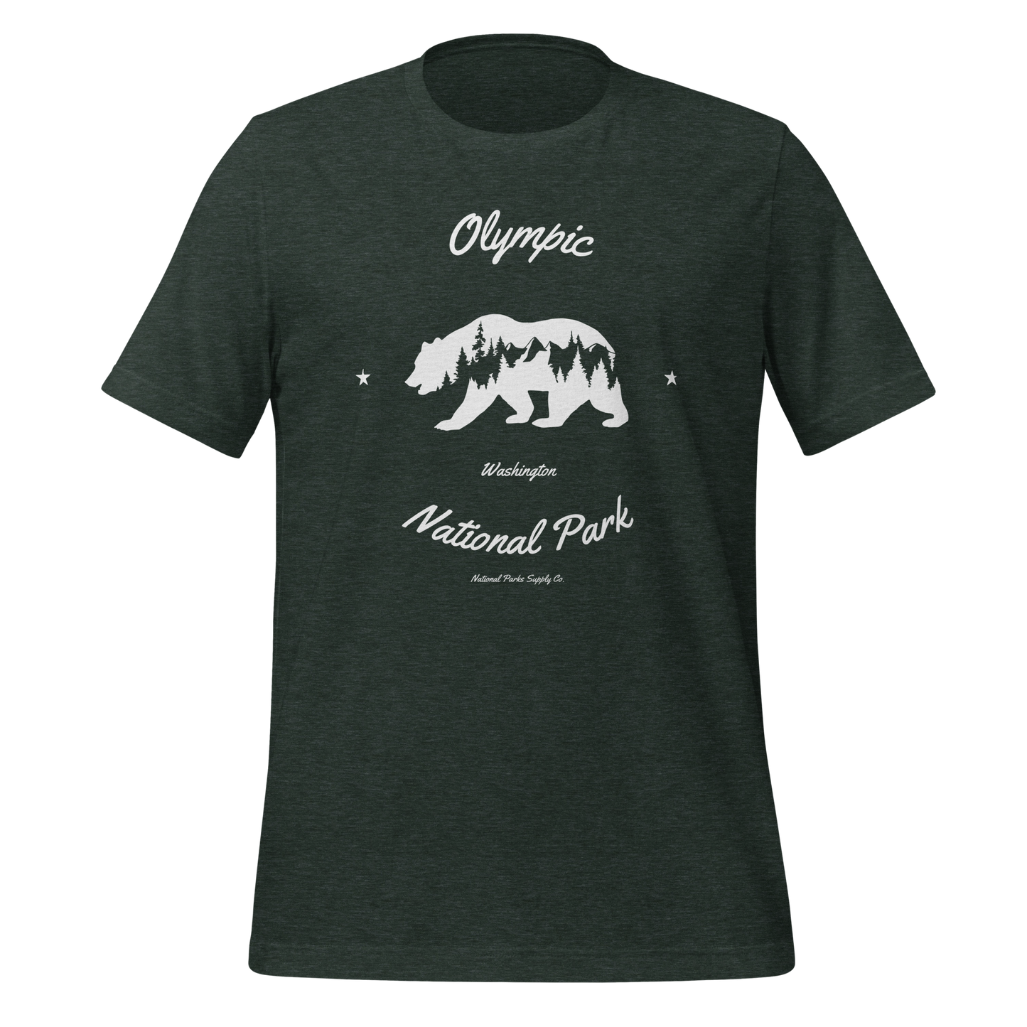 Olympic National Park Bear Forest T Shirt