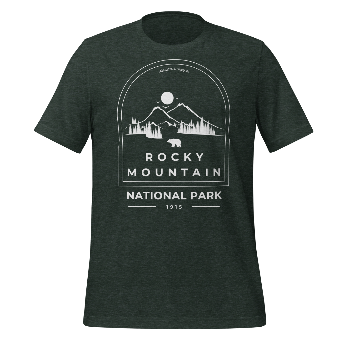 Rocky Mountain Roaming Bear T Shirt