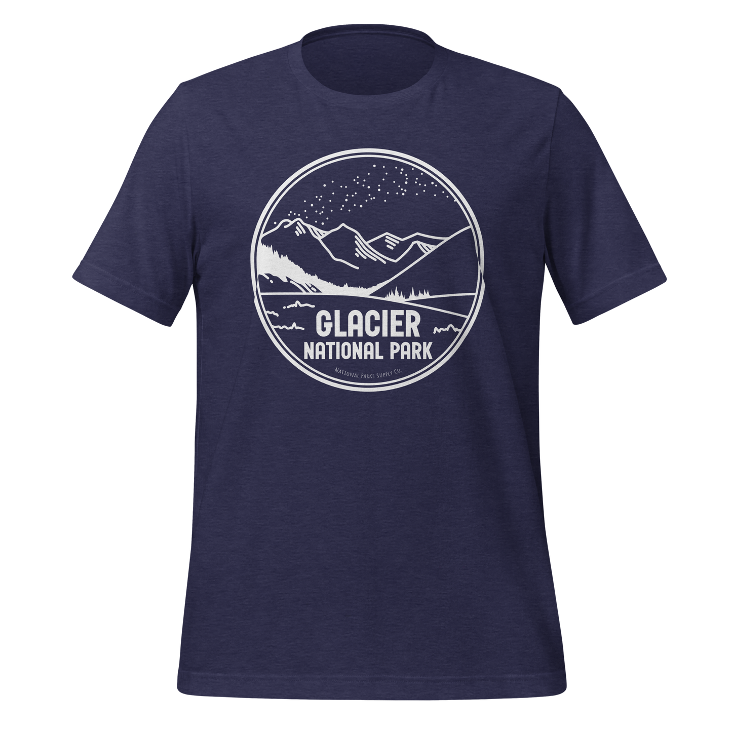 Glacier Night Sky T Shirt