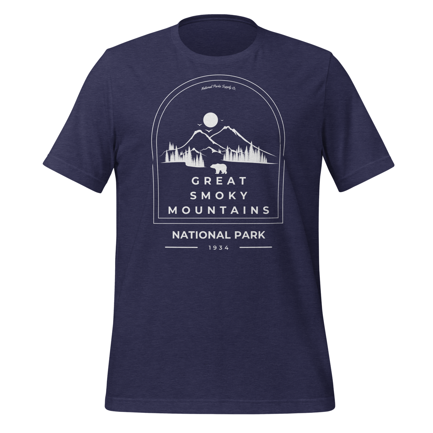 Smoky Mountains Roaming Bear T Shirt