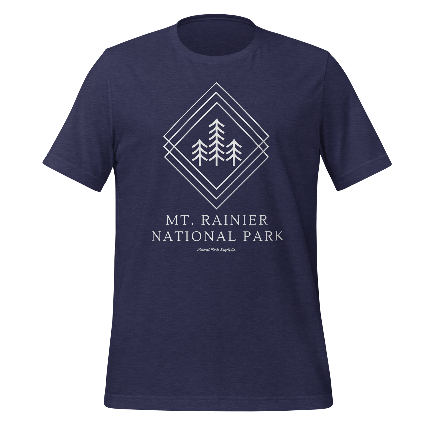 Mount Rainier Trees T Shirt