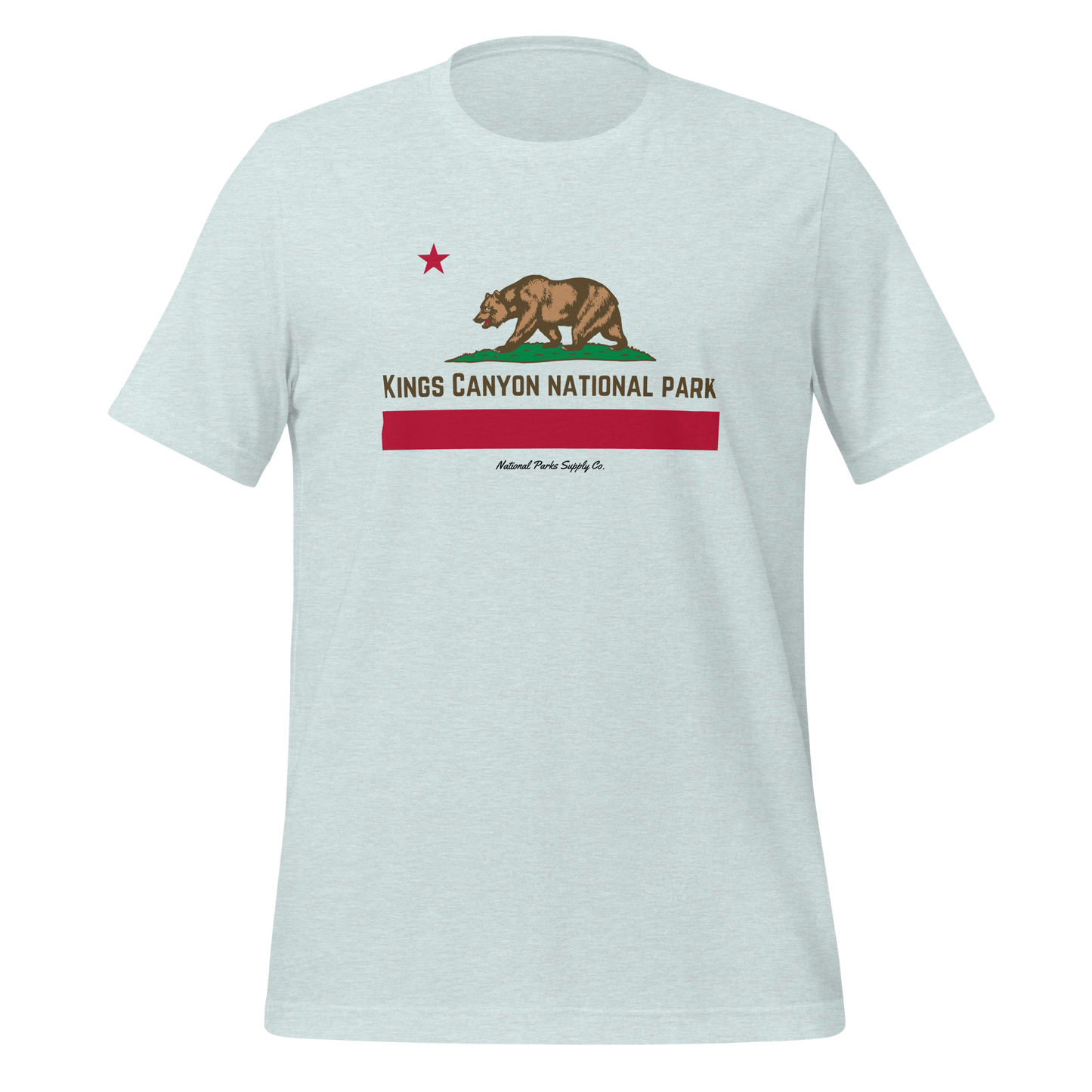 Kings Canyon National Park Bear Republic T Shirt