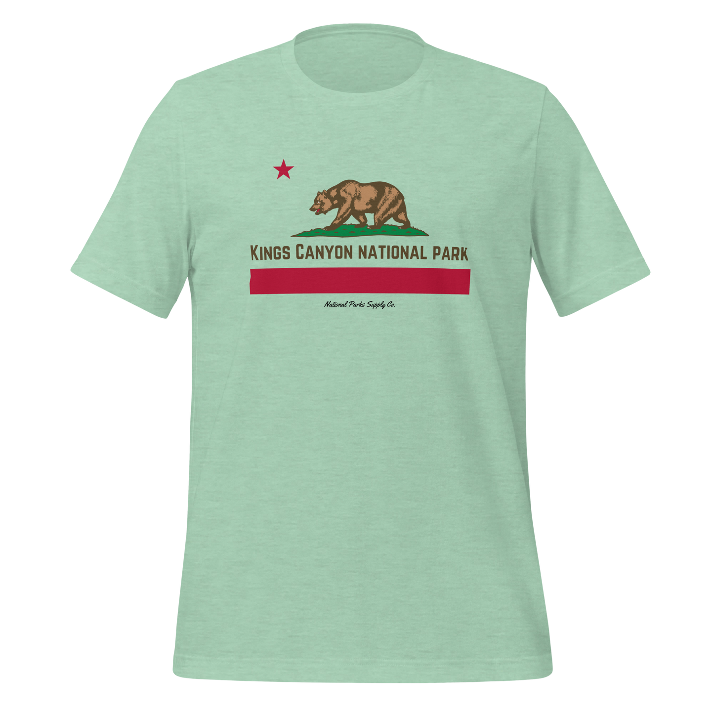 Kings Canyon National Park Bear Republic T Shirt