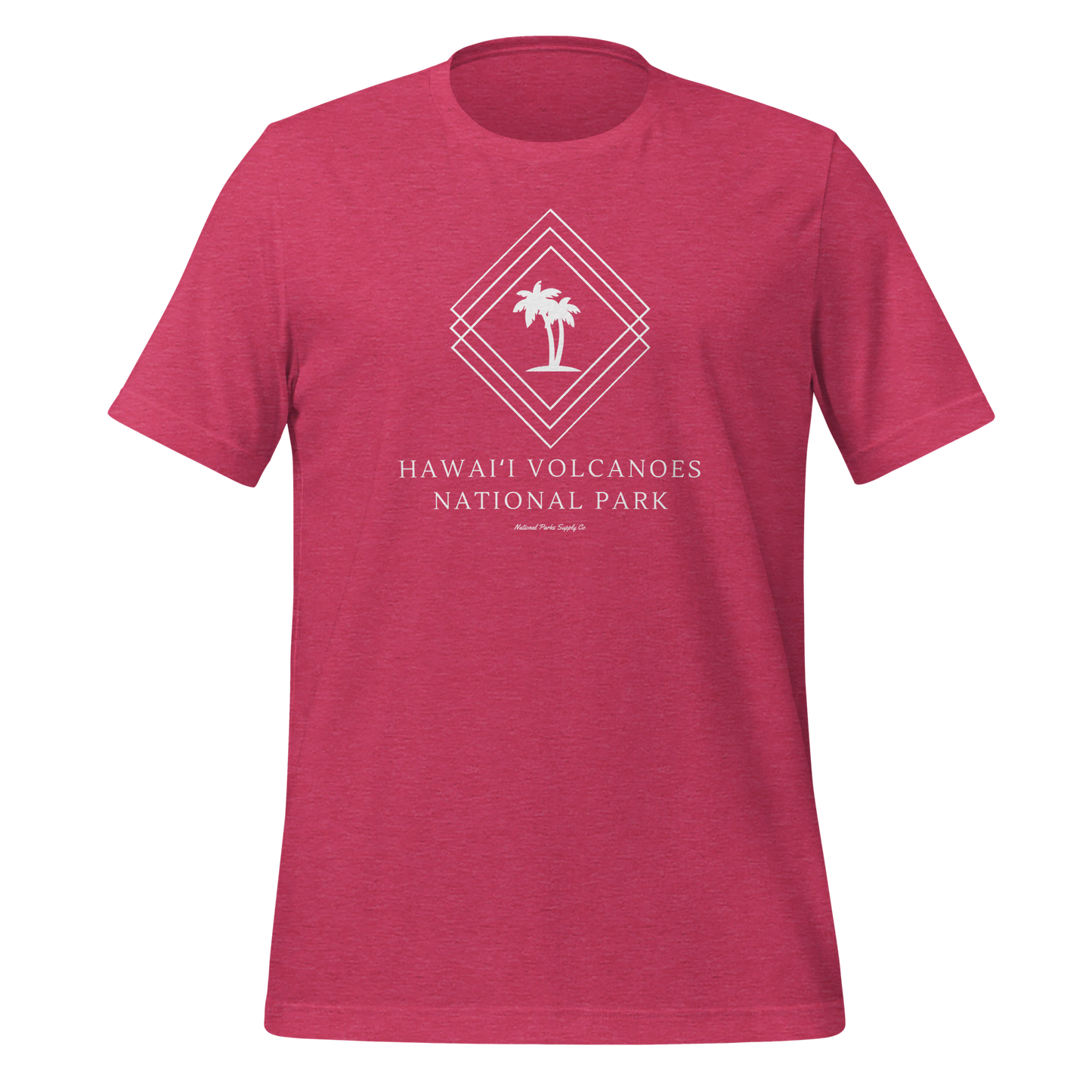 Hawaii Volcanoes Palm Trees T Shirt