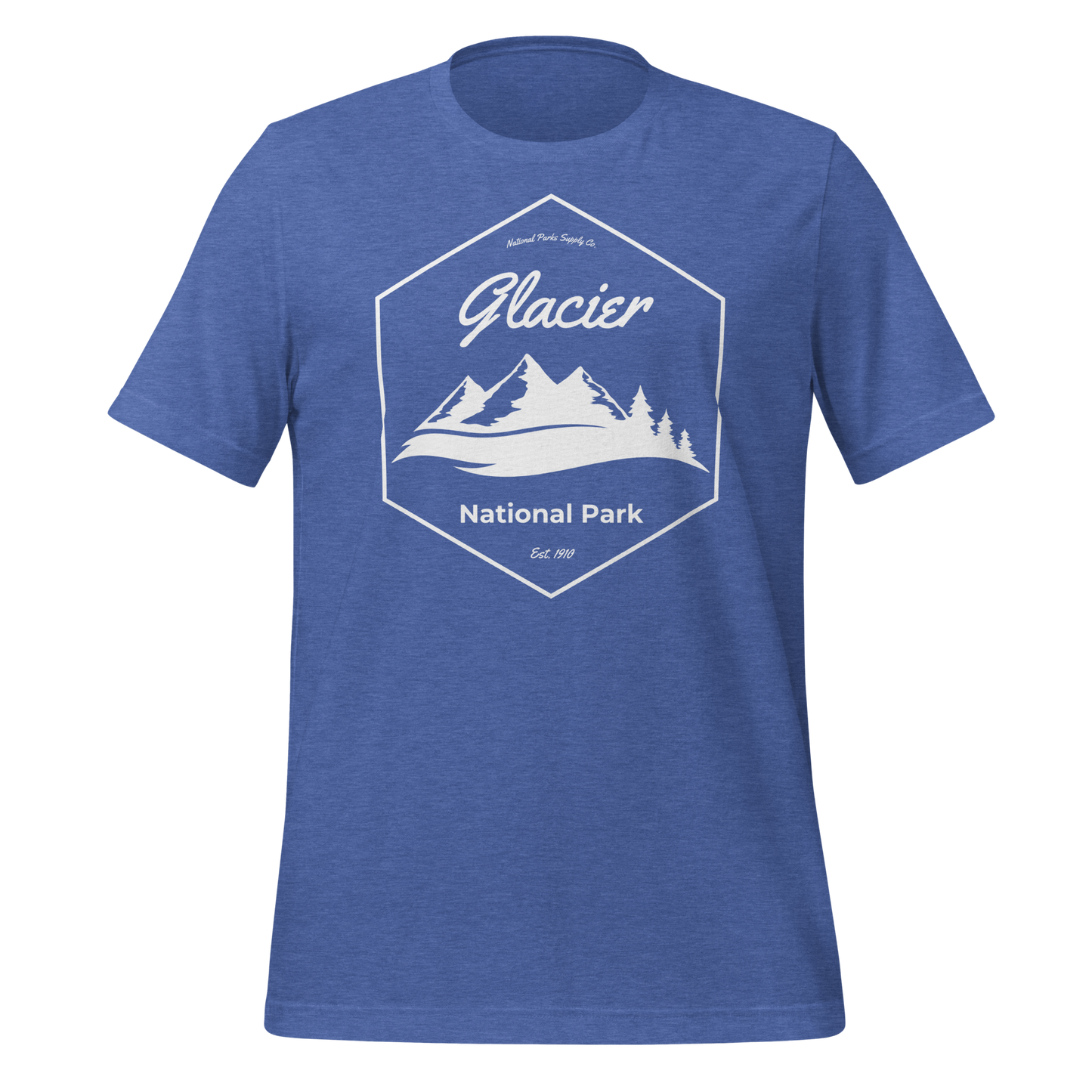 Glacier Mountain Hex T Shirt