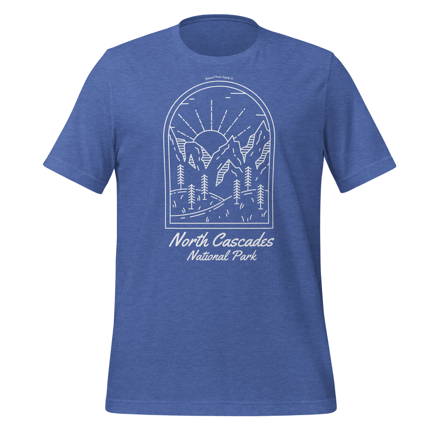 North Cascades National Park Sunrise T Shirt
