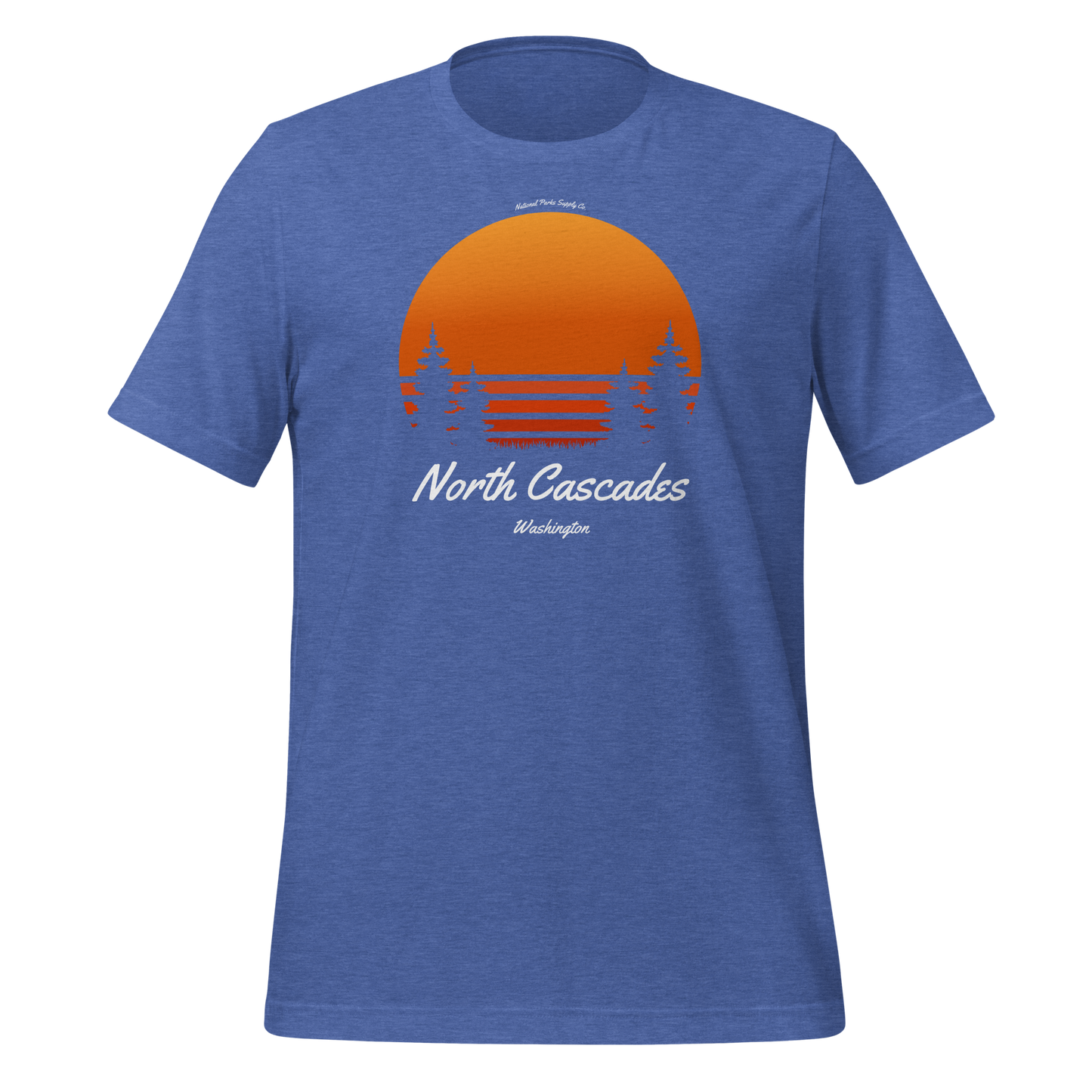 North Cascades Amber Sunset T Shirt