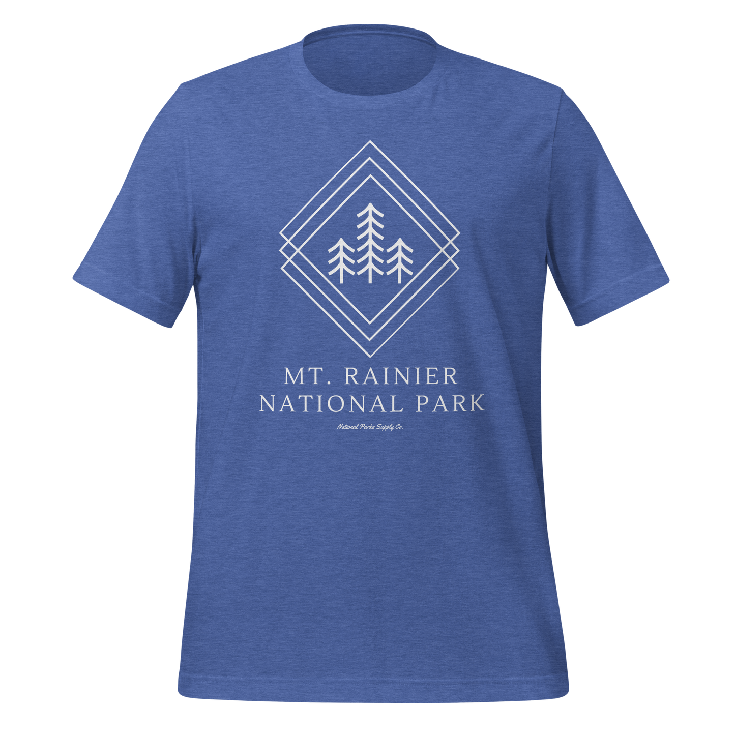 Mount Rainier Trees T Shirt