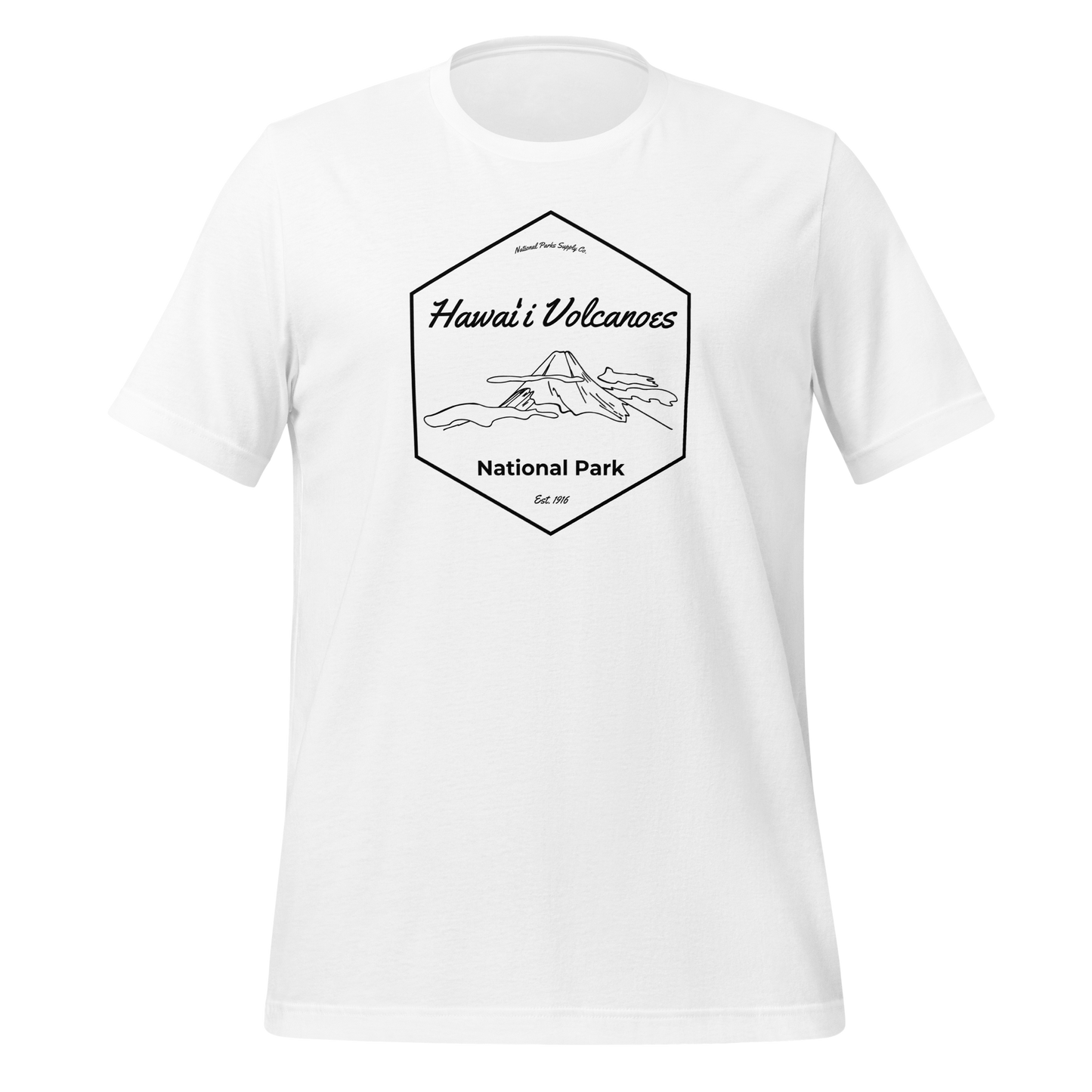 Hawaii Volcanoes Hex T Shirt