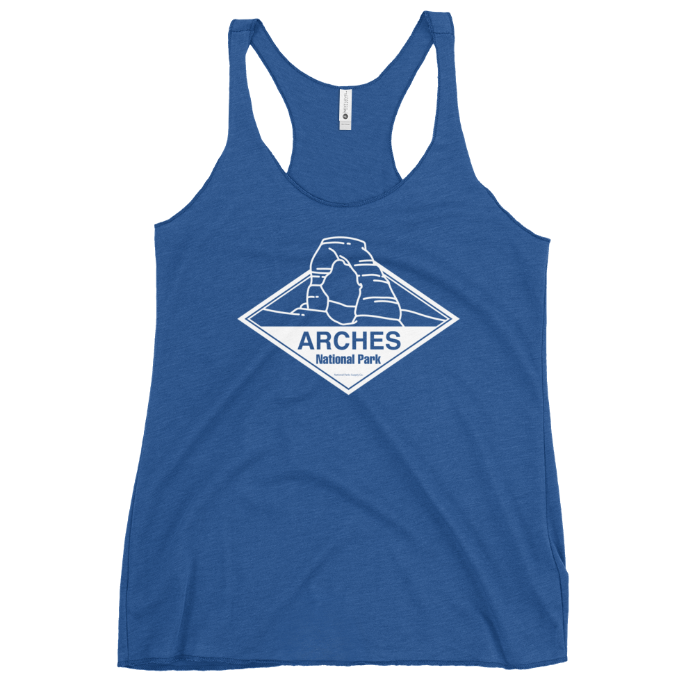 Women’s Arches Simple Delicate Arch Racerback Tank