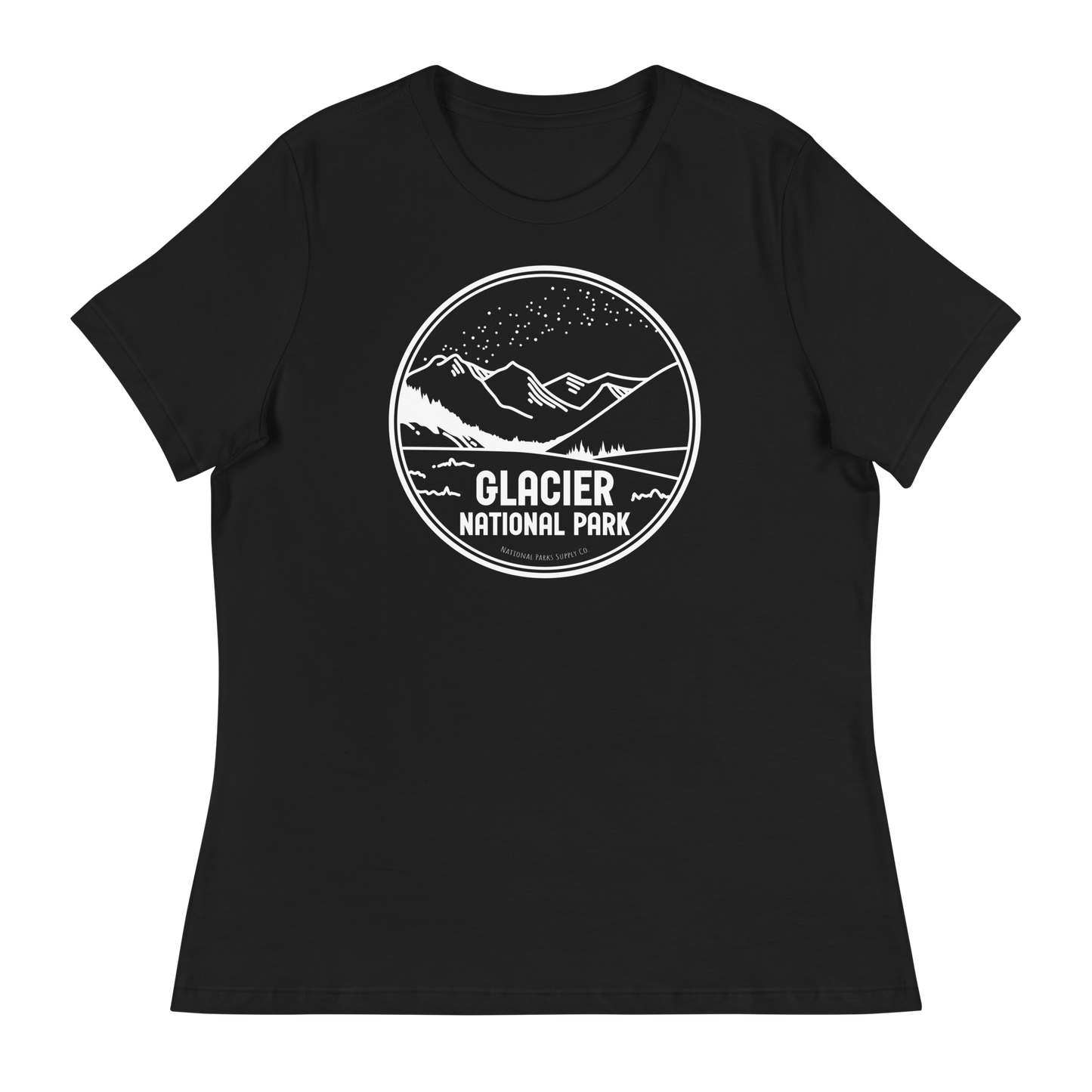 Women’s Glacier Night Sky Relaxed T-Shirt