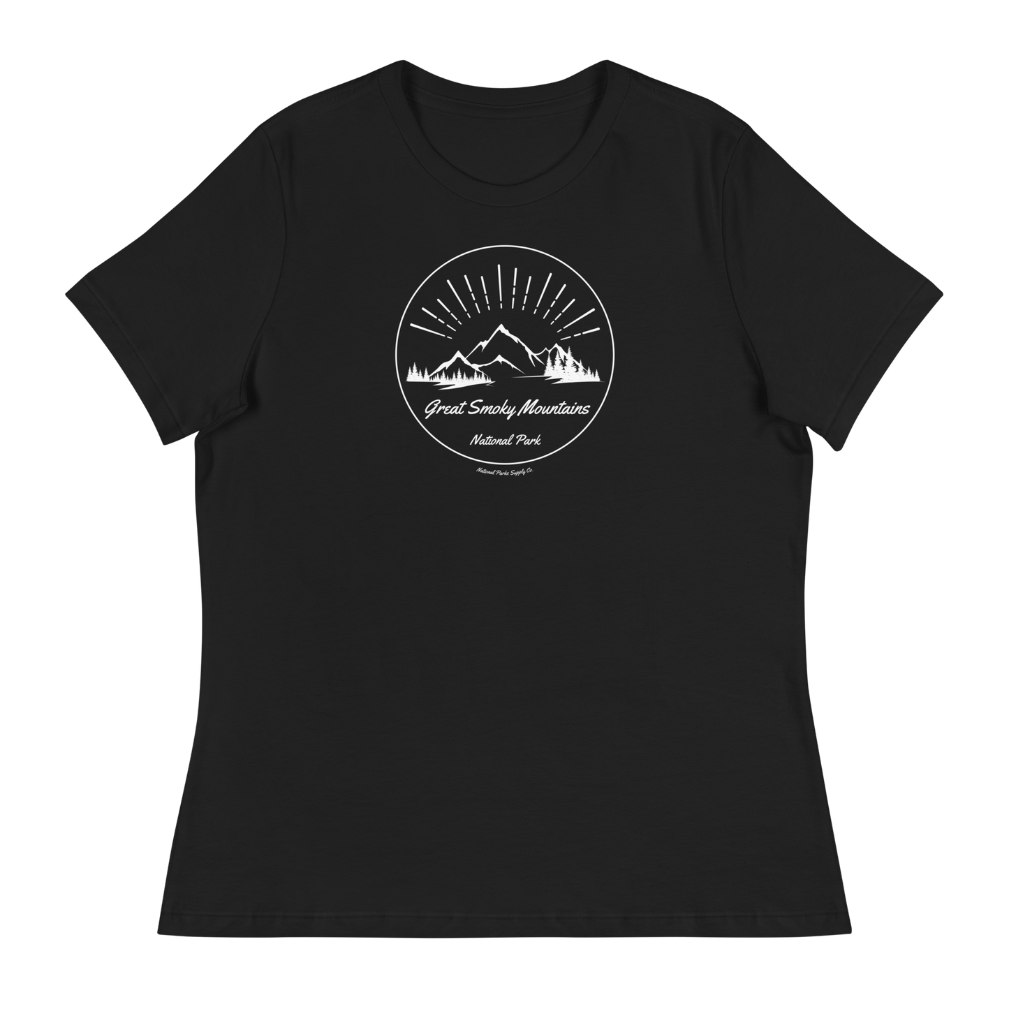 Women’s Smoky Mountains Sunrise Relaxed T-Shirt