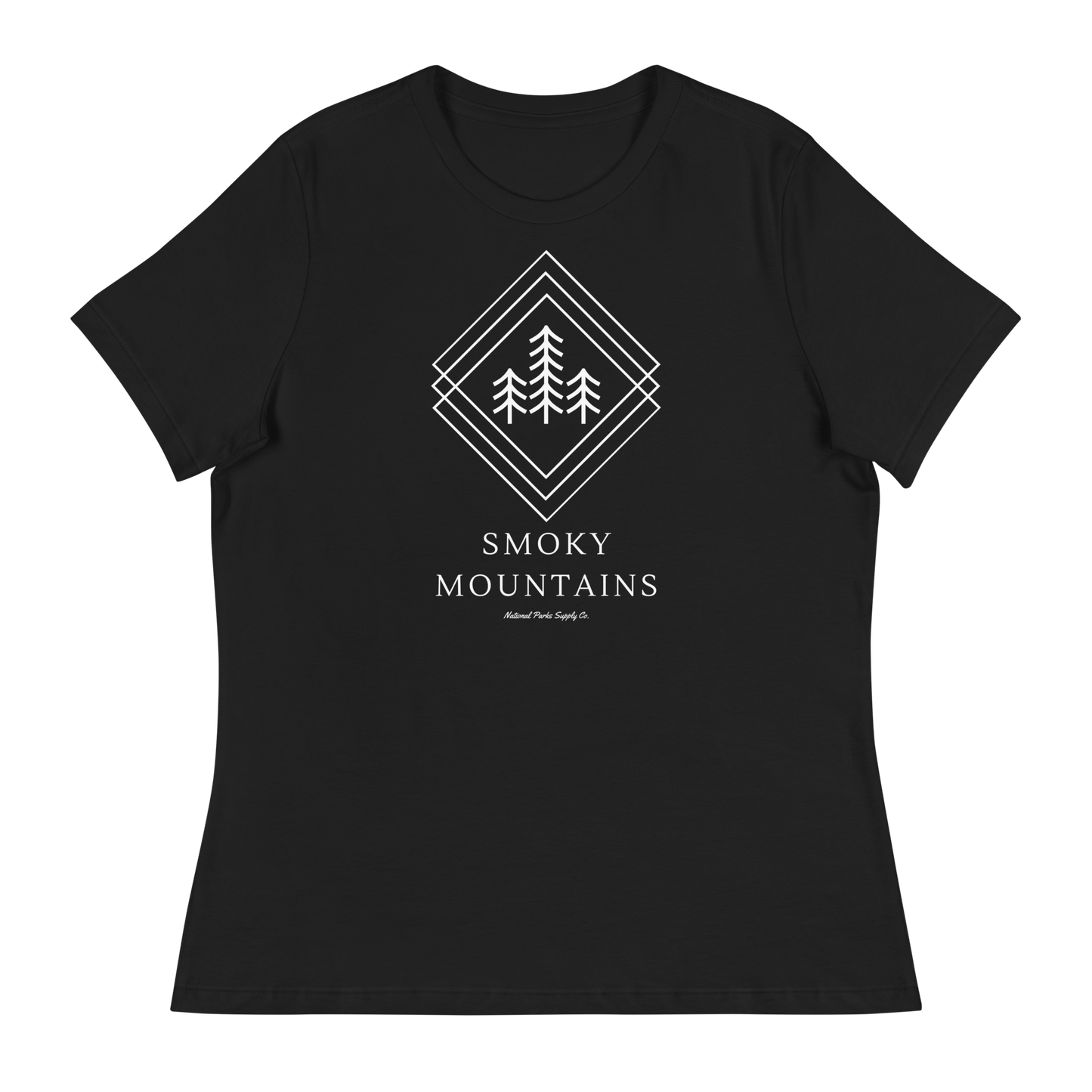 Women’s Smoky Mountains Trees Relaxed T-Shirt