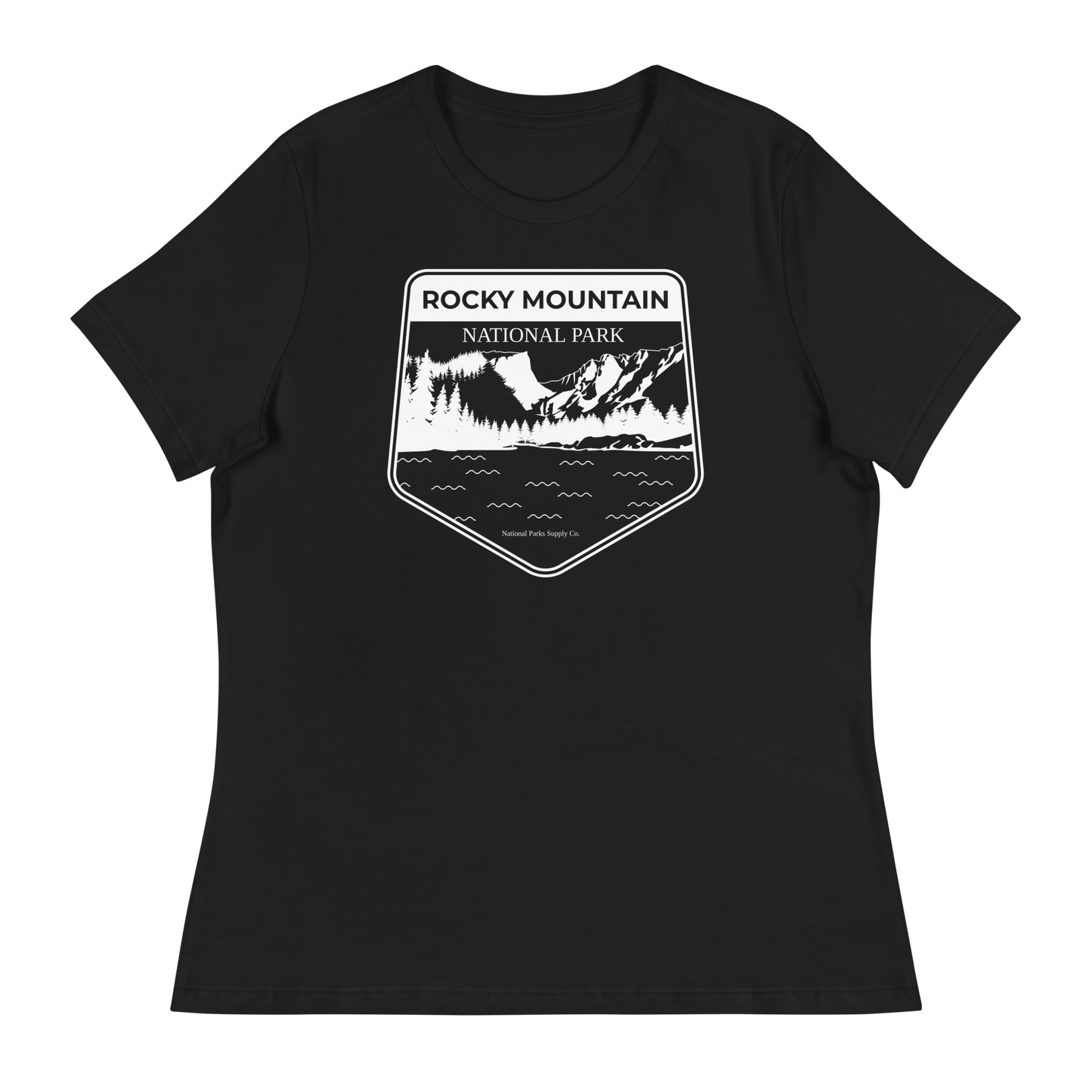 Rocky Mountain Bear Lake Women’s Relaxed T-Shirt