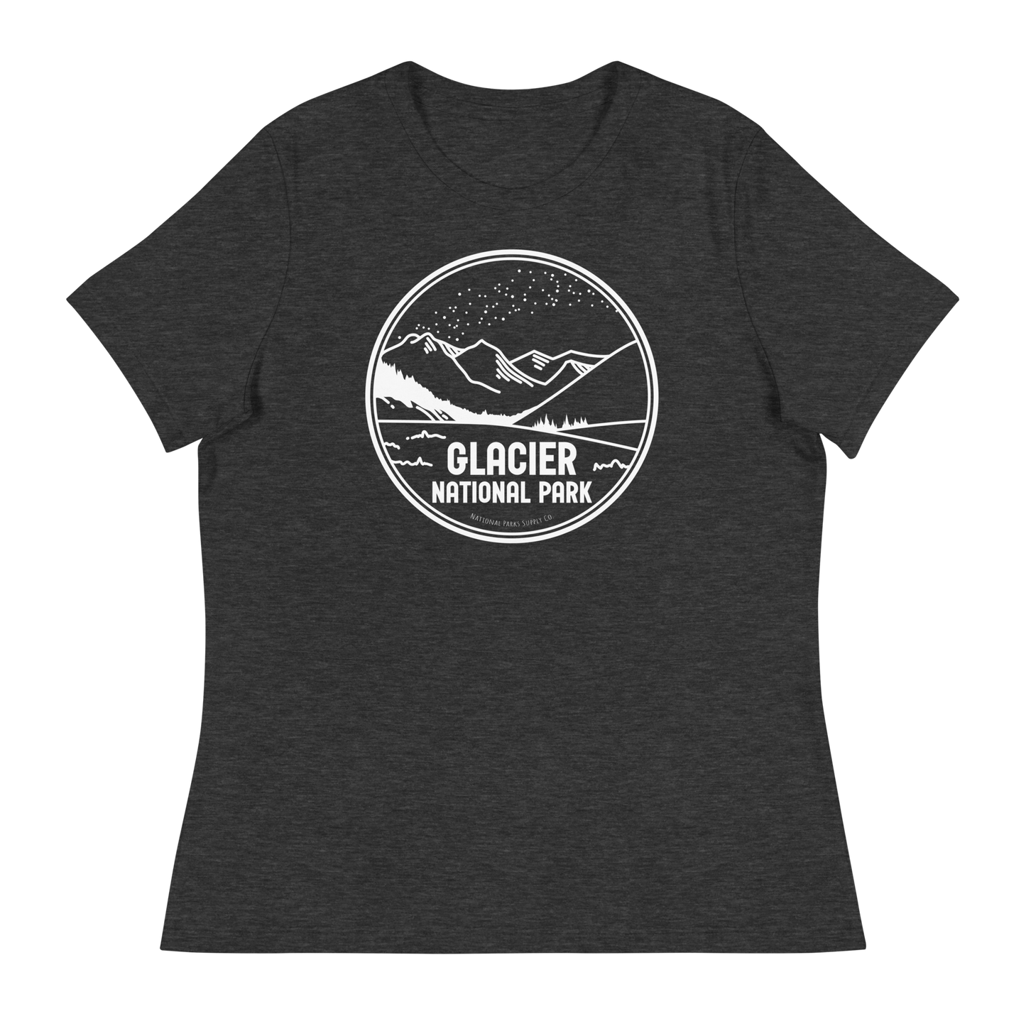 Women’s Glacier Night Sky Relaxed T-Shirt