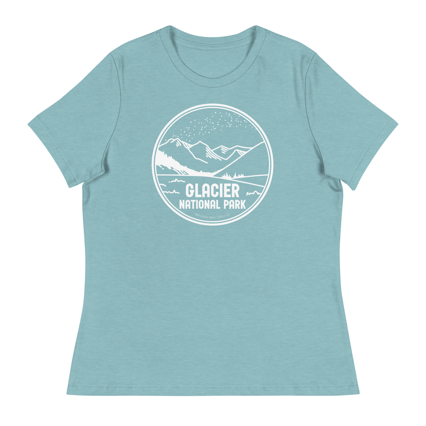 Women’s Glacier Night Sky Relaxed T-Shirt