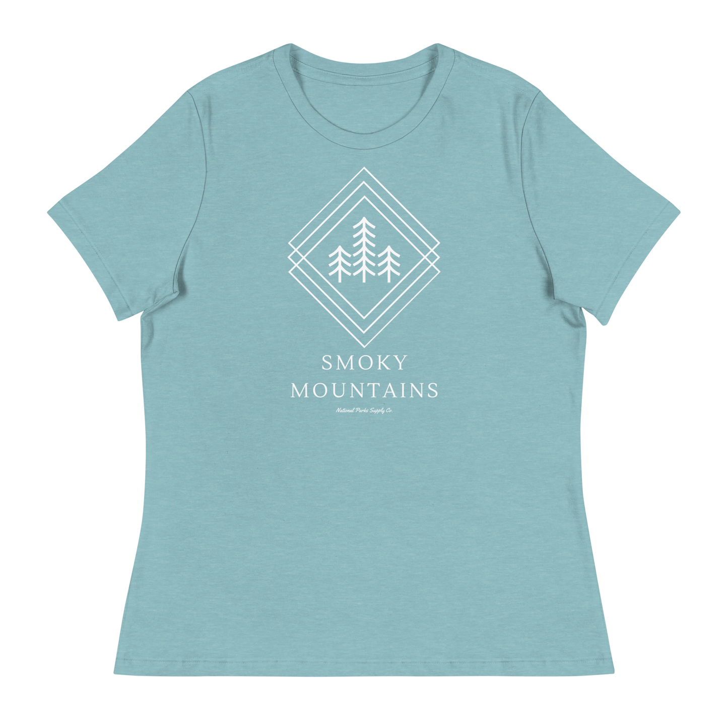 Women’s Smoky Mountains Trees Relaxed T-Shirt